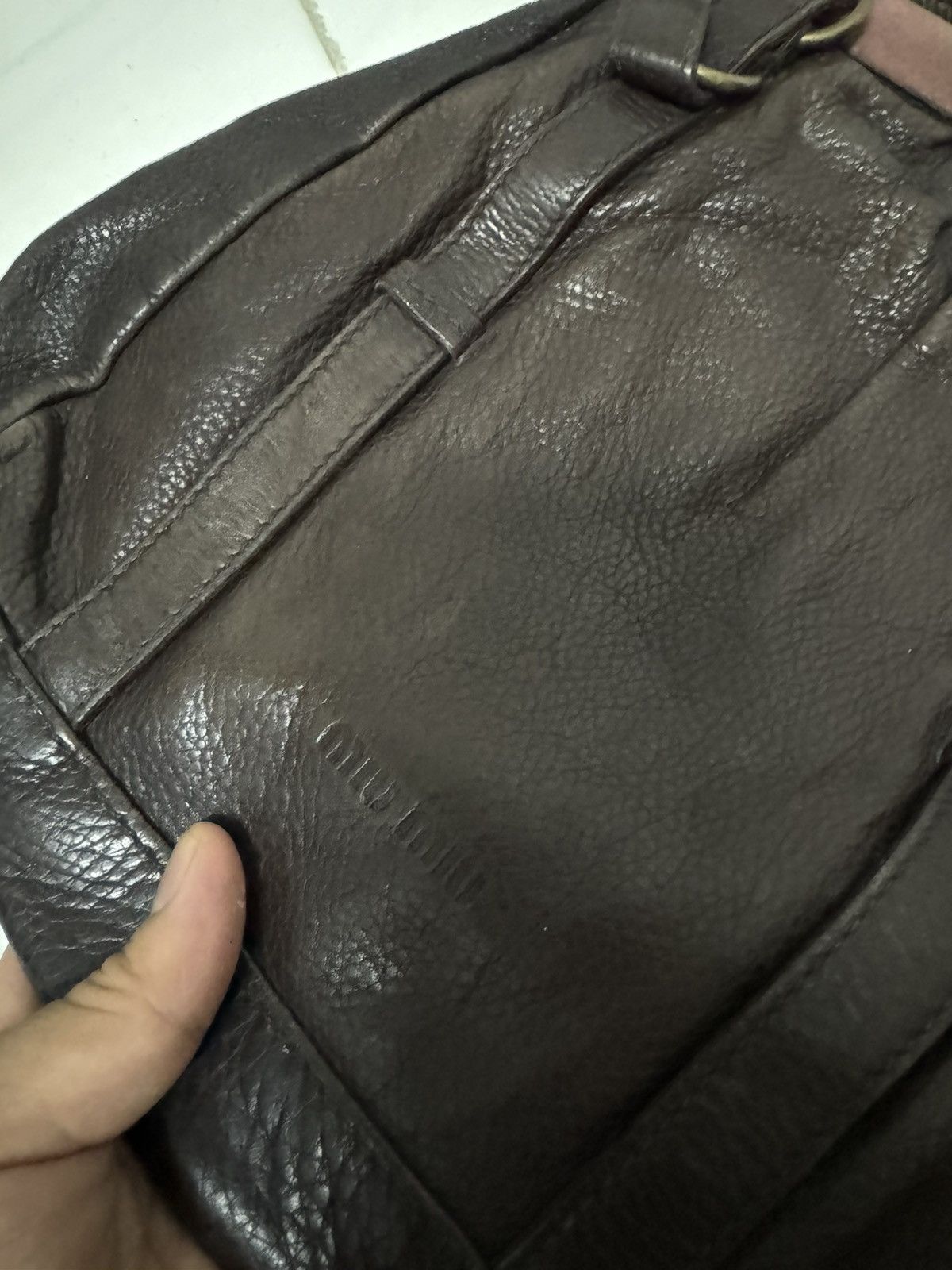 Designer × Miu Miu MIU MIU LEATHER SHOULDER BAG Size ONE SIZE - 7 Thumbnail