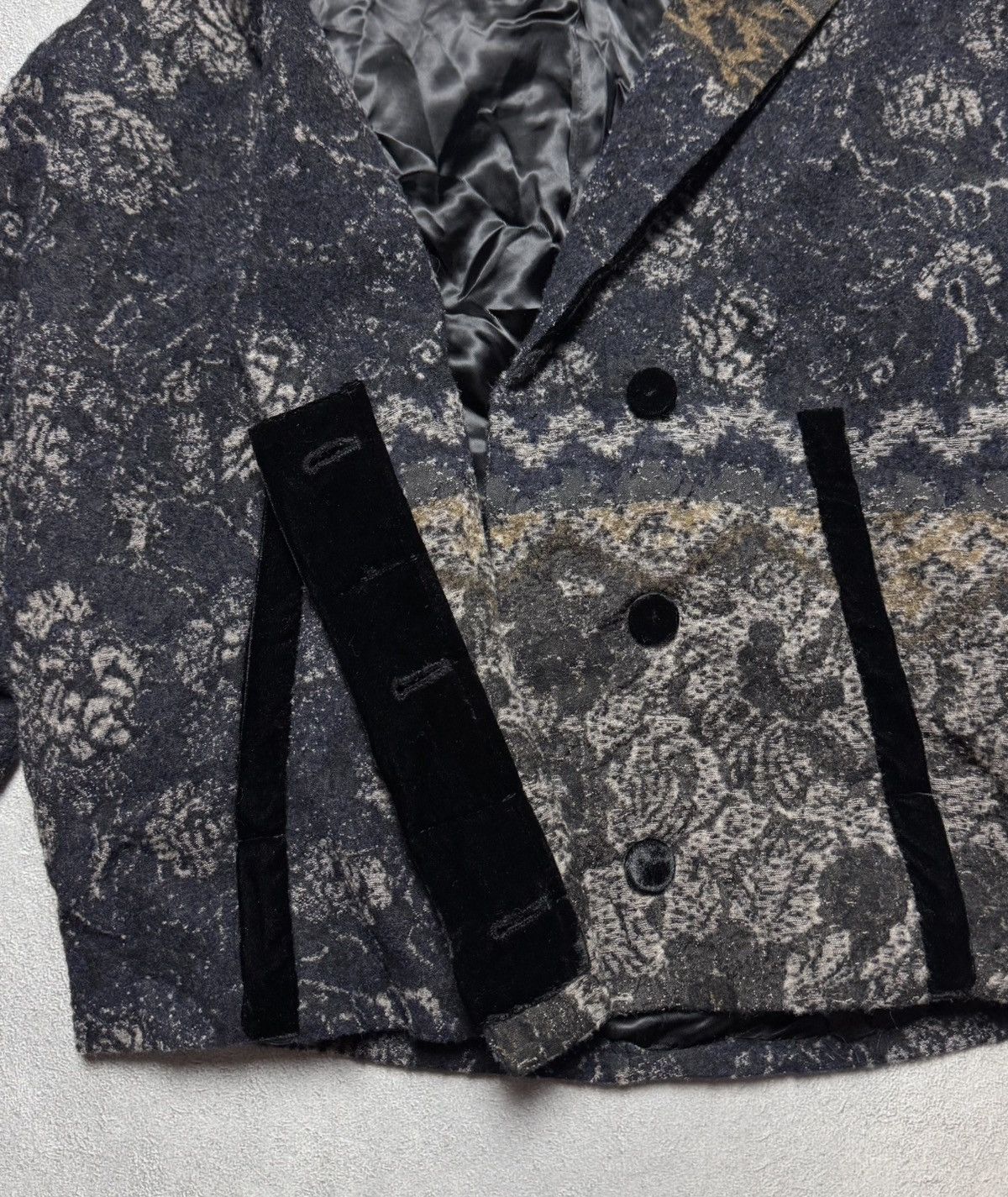 Annette Gortz Annette Gortz Floral Pattern Wool Blazer Jacket Size M / US 6-8 / IT 42-44 - 12 Thumbnail