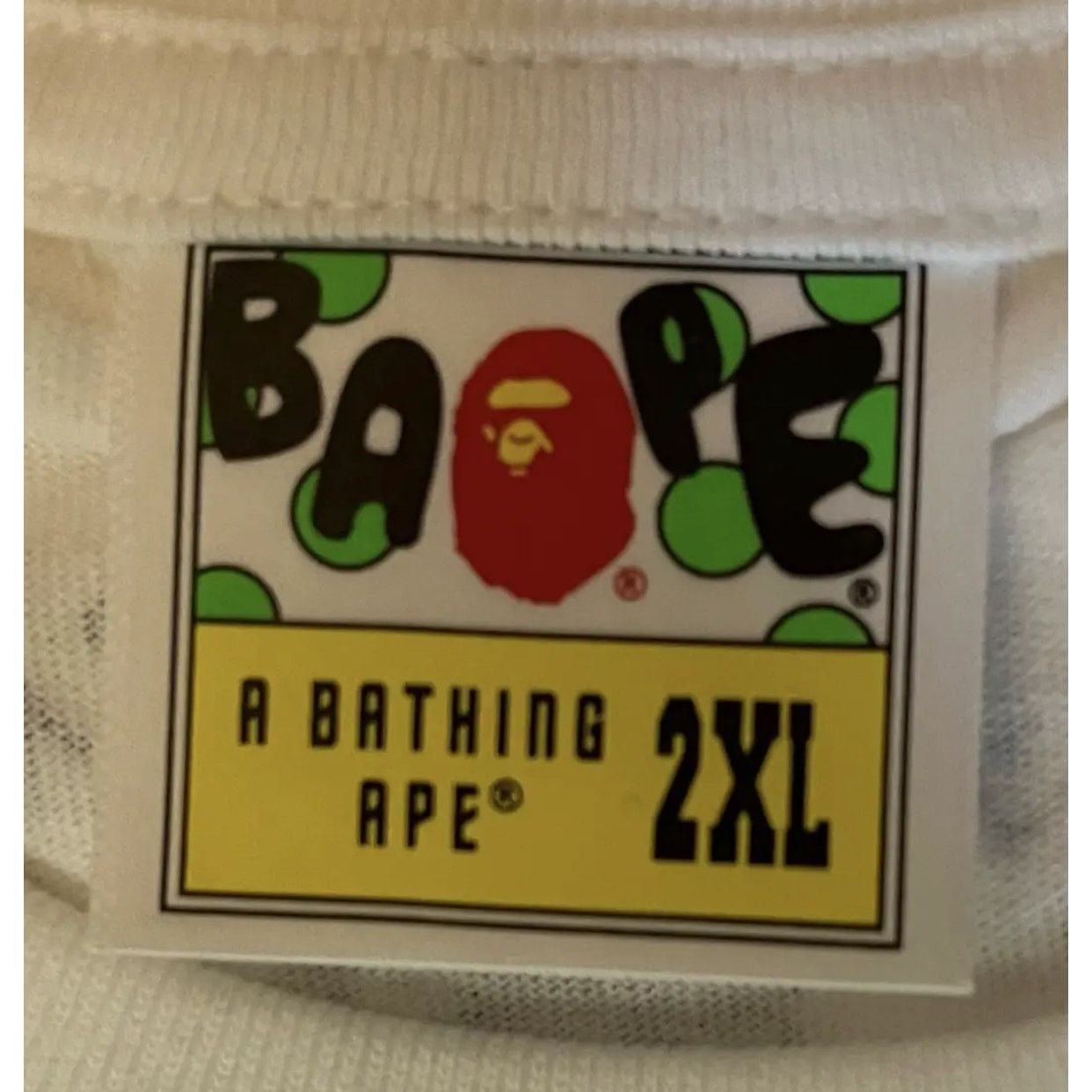 Bape BAPE Archive Graphic 13 Tee White Size US XXL / EU 58 / 5 - 7 Thumbnail