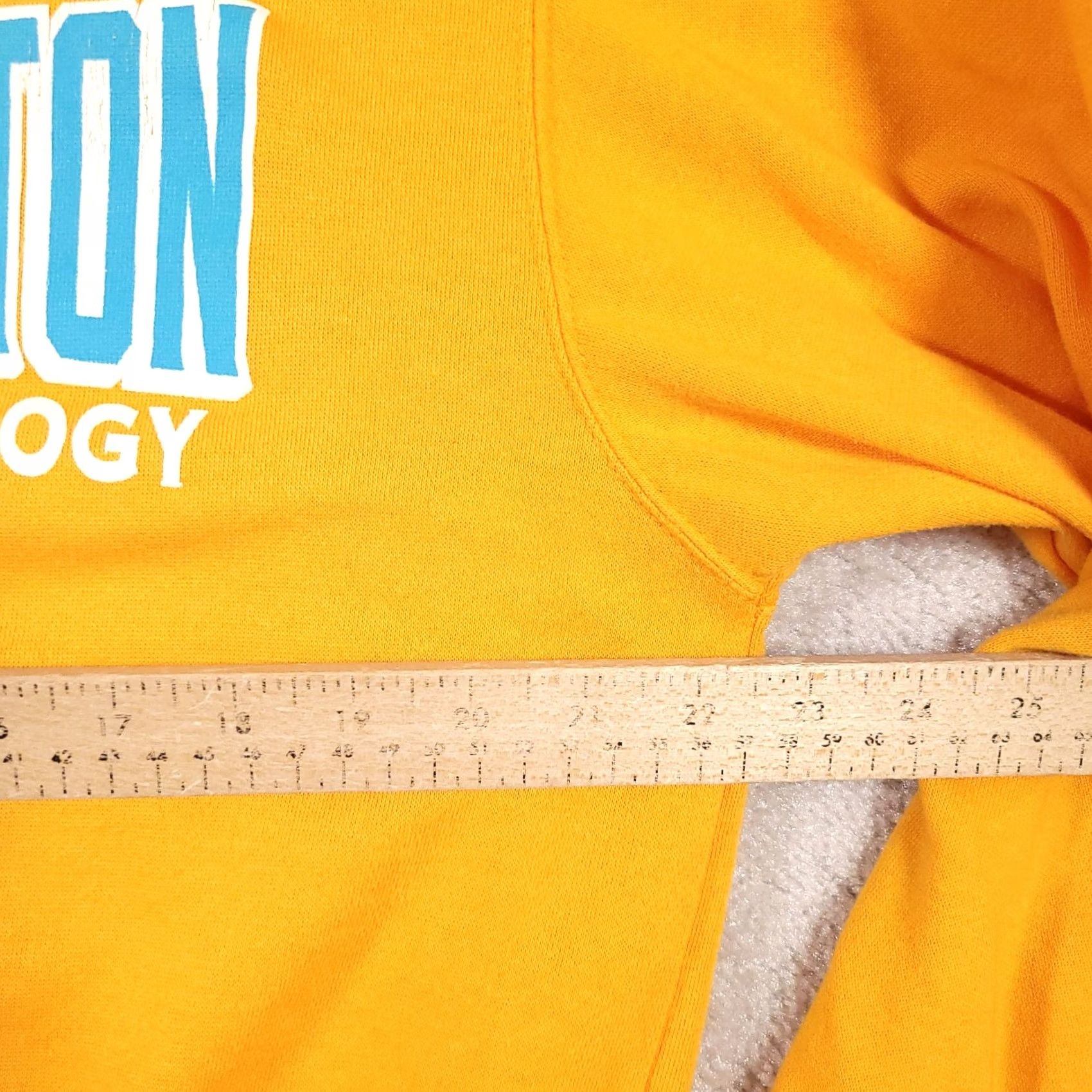 Vintage VINTAGE MV Sport Sweatshirt Lake Washington Institute Of Technology Mens M Yellow Size US M / EU 48-50 / 2 - 6 Thumbnail