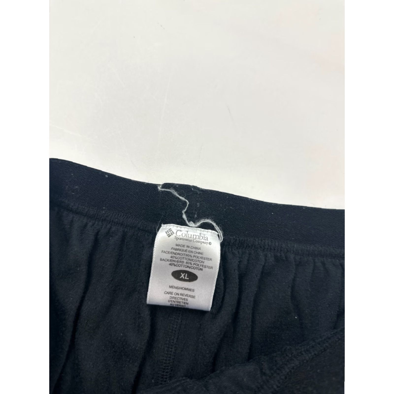 Vintage Columbia Jogger Pants Mens XL Black Athletic Tapered Elastic Waist Pull On Gym & Training Activewear Sports Size US 36 / EU 52 - 5 Thumbnail