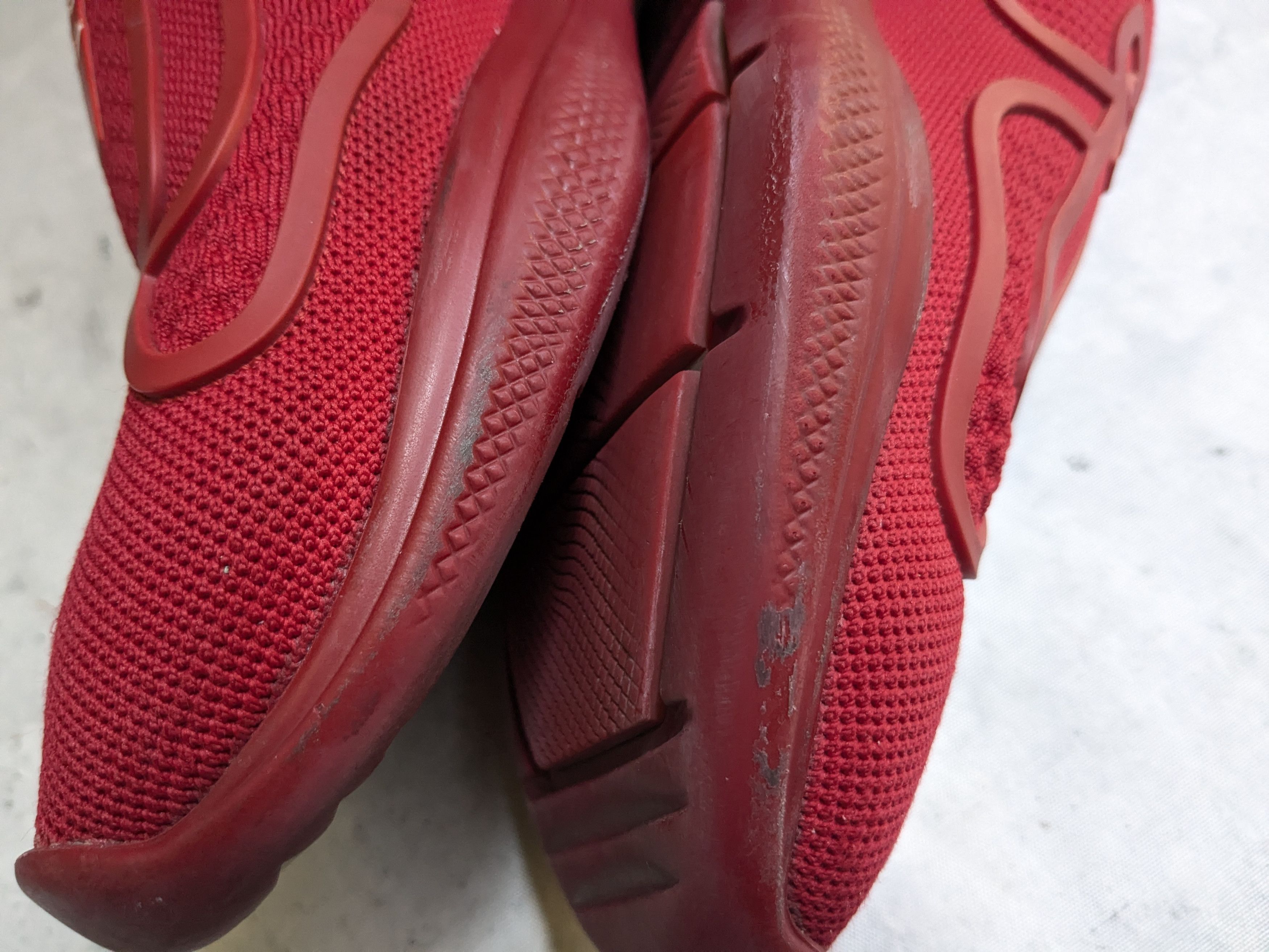 Prada Prada America's Cup Sneakers Red 9 Knit Low Tops Size US 9 / EU 42 - 9 Thumbnail