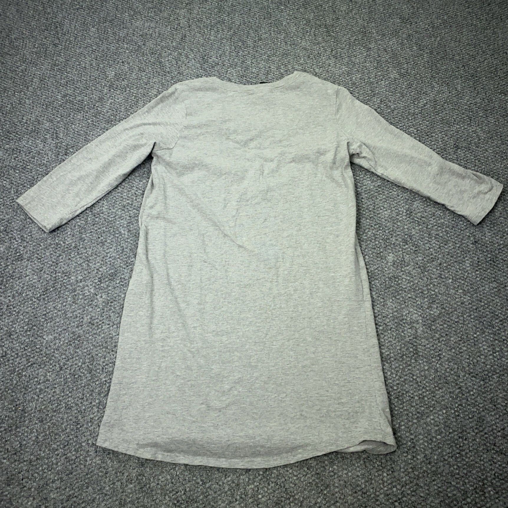 Vintage Rene Rofe Pajama Top Womens Small Gray Panda Embroidered Shirt? Size L / US 10 / IT 46 - 5 Thumbnail