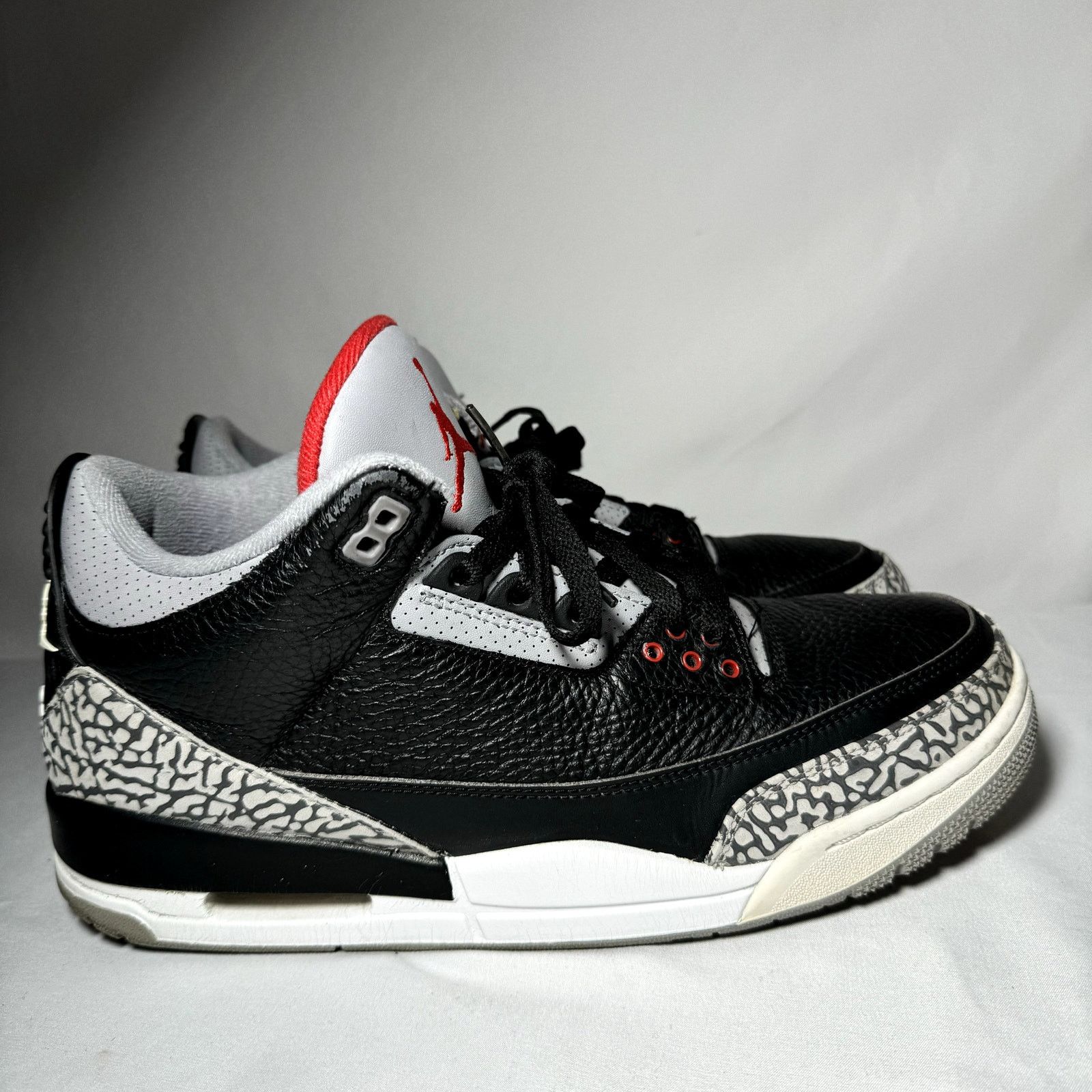 Jordan 3 black cement size 11 outlet