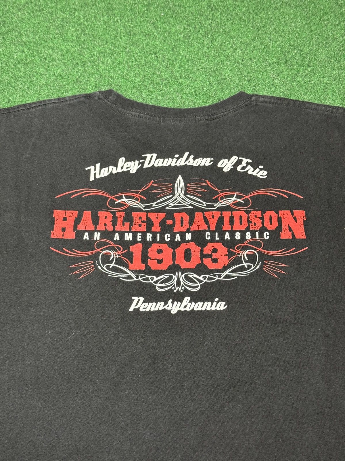 Harley Davidson Harley Davidson Biker Legend Motorcycle Eagle Lrg T Shirt Size US L / EU 52-54 / 3 - 5 Thumbnail