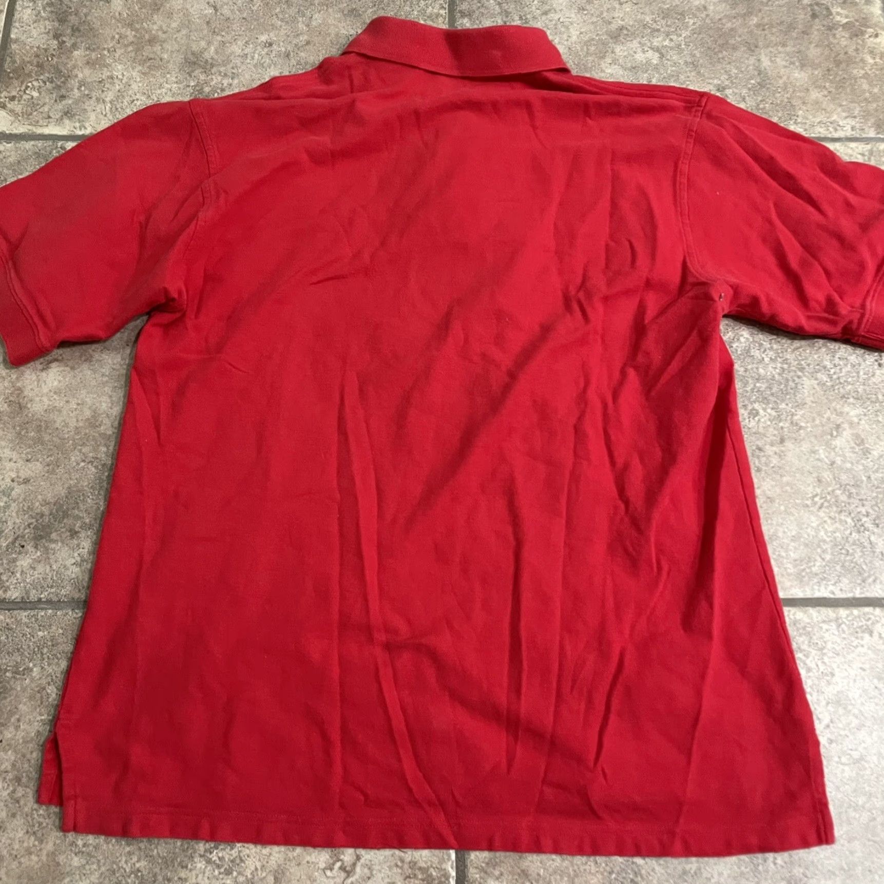 Vintage VTG La Mode Polo Shirt Mens XL Red USA 100% Cotton Golf Shirt Size US XL / EU 56 / 4 - 5 Thumbnail