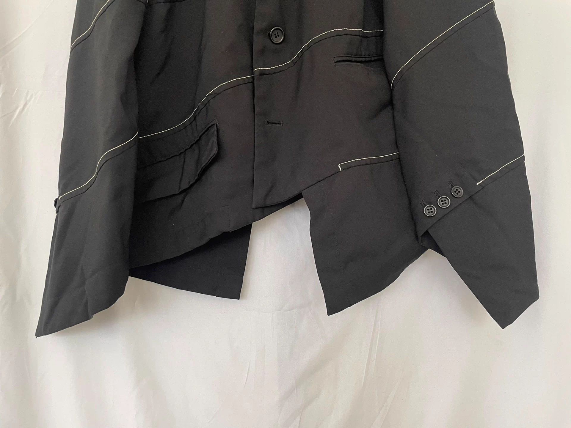 Comme des Garcons Black Comme des Garçons Spiral Diagonal Cut Suit Size US M / EU 48-50 / 2 - 4 Thumbnail