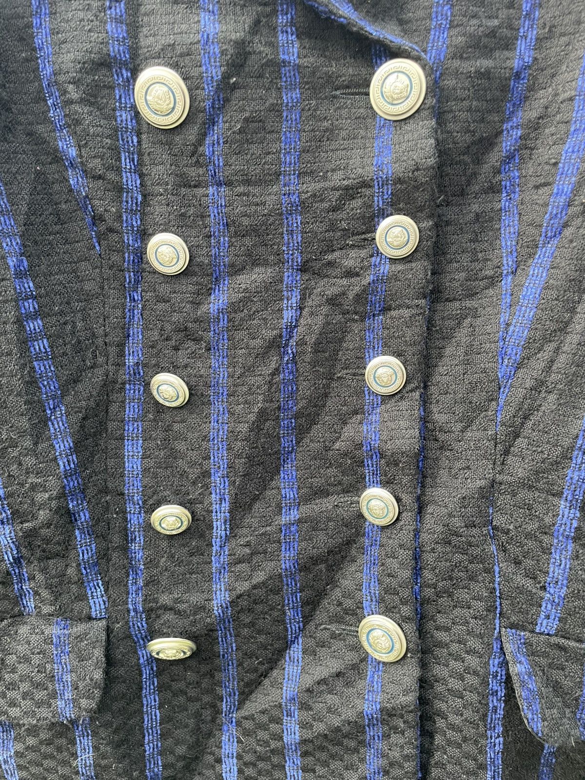 Versace Jeans Couture Authentic VERSACE Blazer Size 38S - 13 Thumbnail