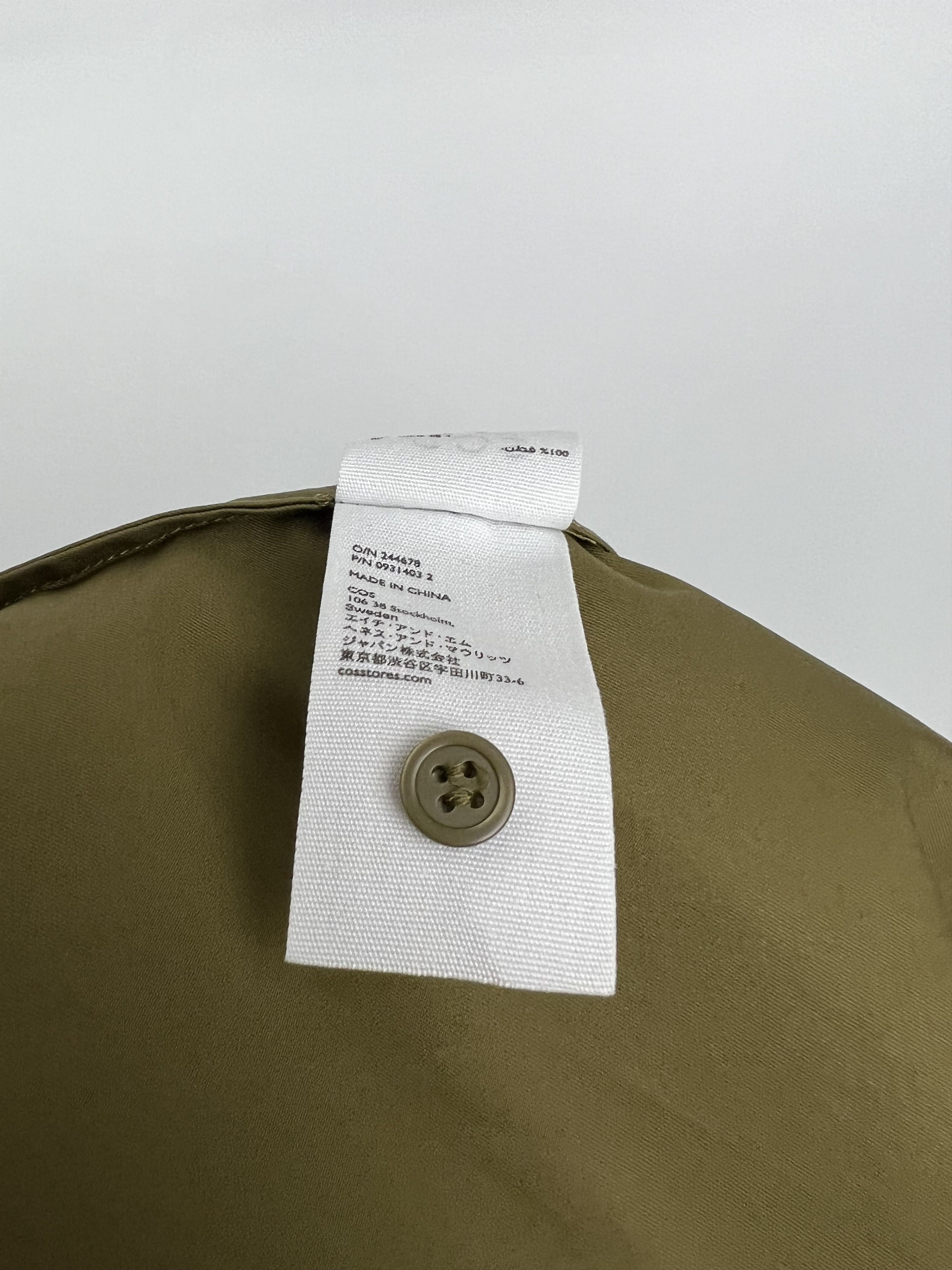 Cos COS Long Sleeve Button Up Shirt Size EUR 42 Size L / US 10 / IT 46 - 11 Thumbnail