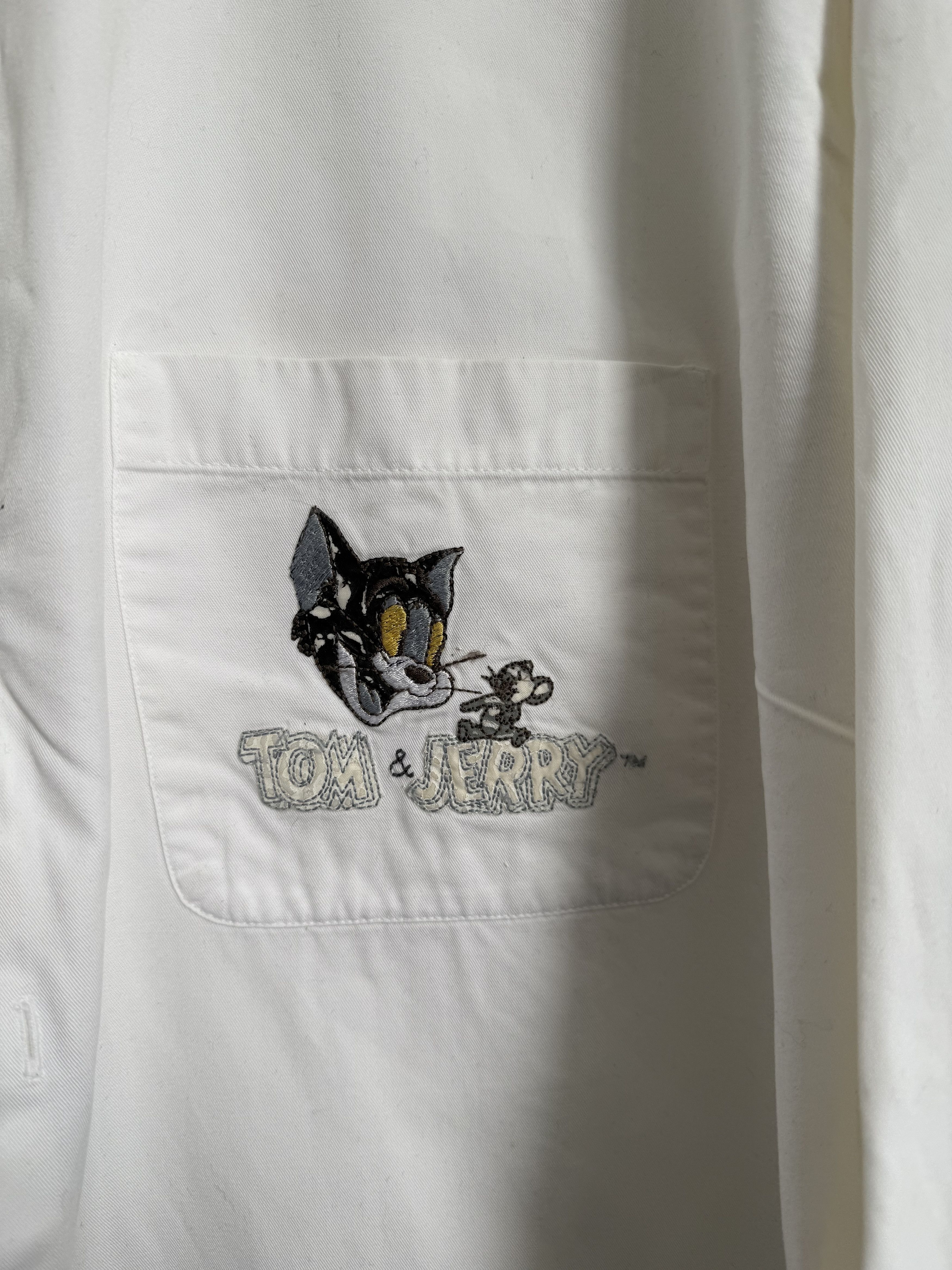 Iceberg Vintage 1995 ICEBERG Tom&Jerry shirt elbow patches Size US XXL / EU 58 / 5 - 6 Thumbnail