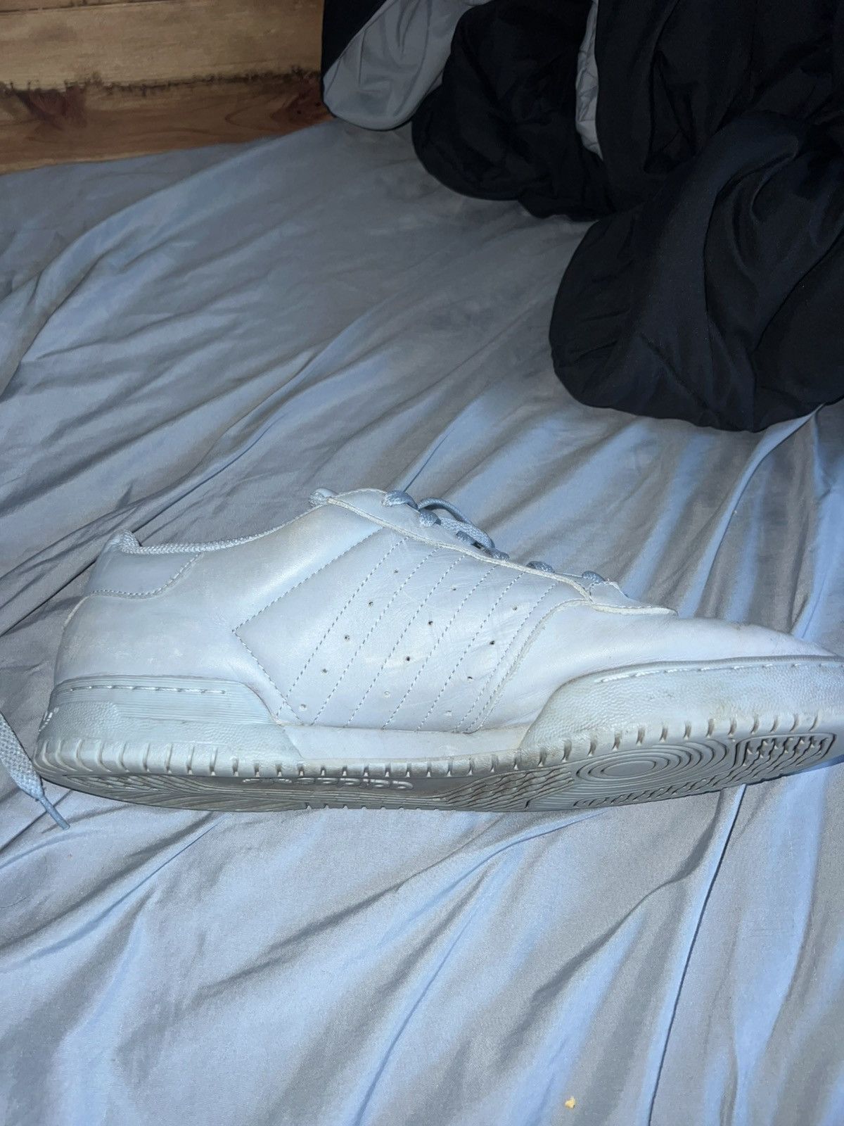 Yeezy adidas Yeezy Powerphase Calabasas Men's Size 13 Grey, Used Size US 13 / EU 46 - 8 Thumbnail