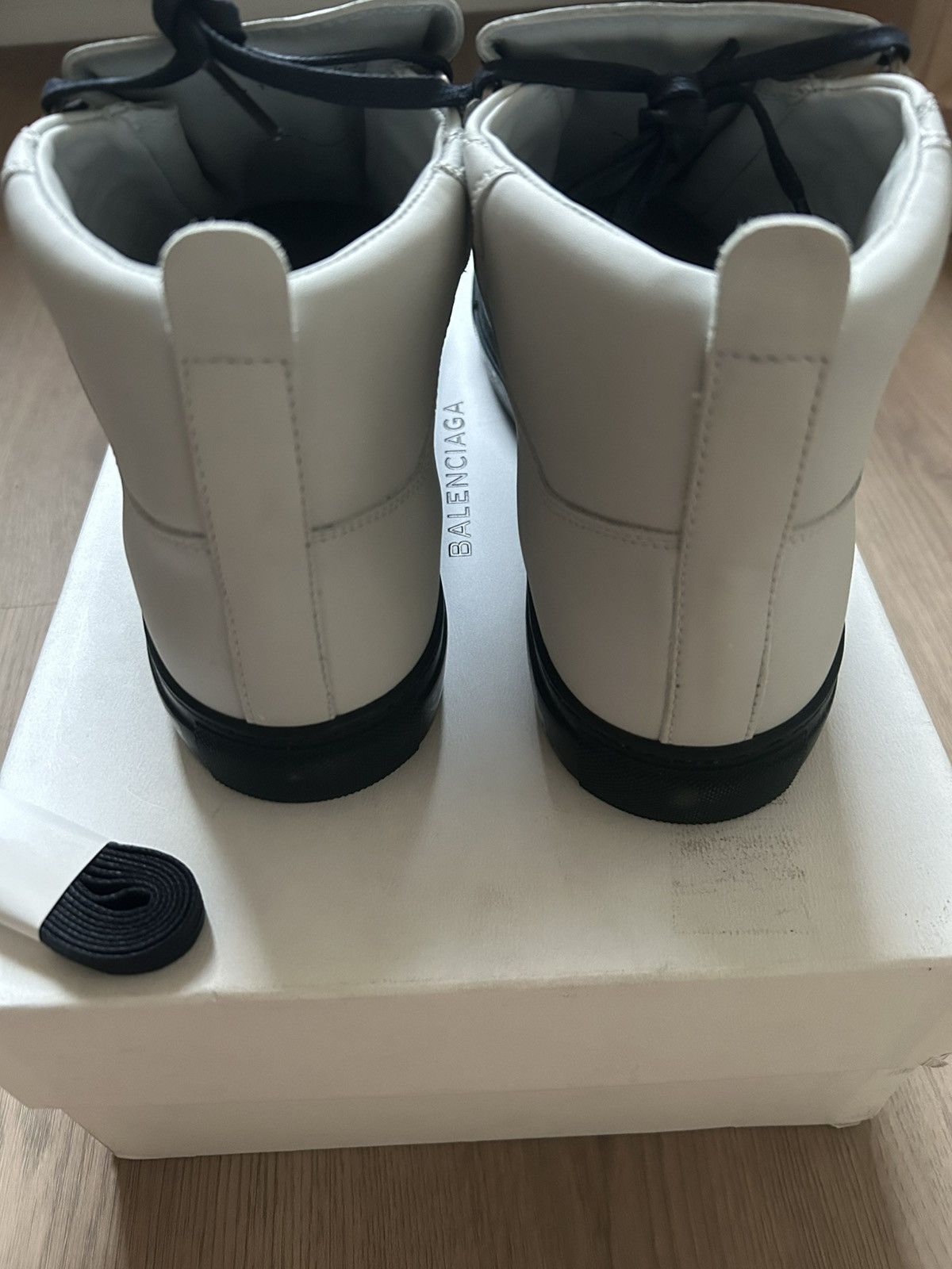 Balenciaga Balenciaga arena Hightop White NEW Size US 10 / EU 43 - 8 Thumbnail