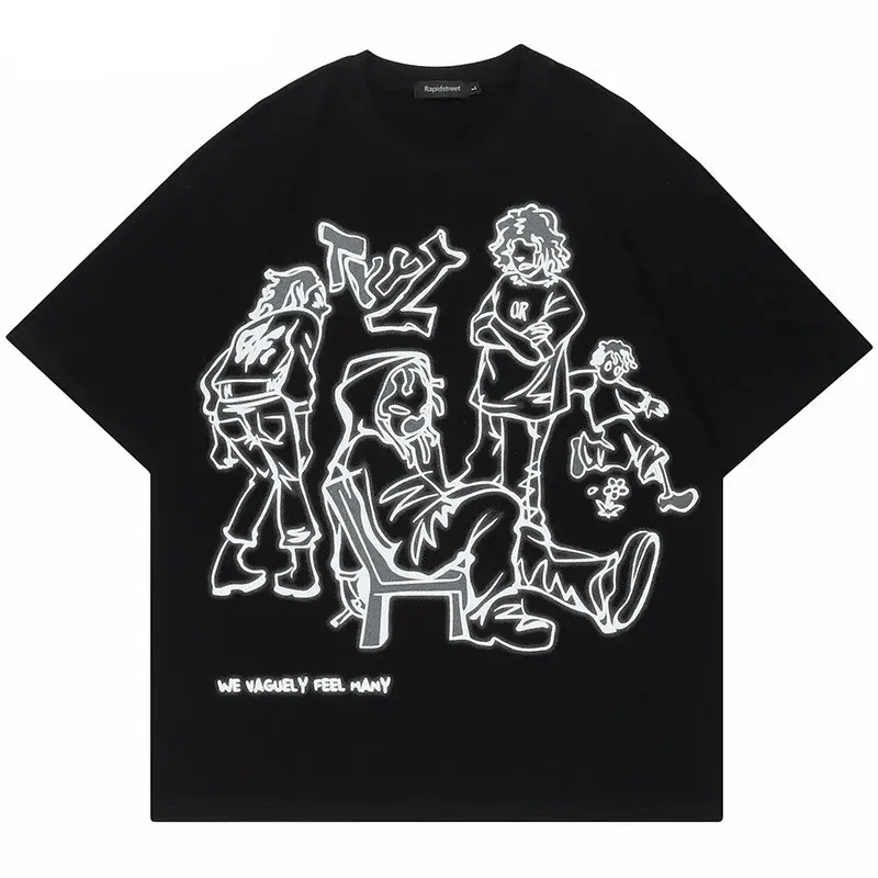 Japanese Brand × Vintage Japanese Streetwear Cotton Vintage Tshirt Size US M / EU 48-50 / 2 - 1 Thumbnail