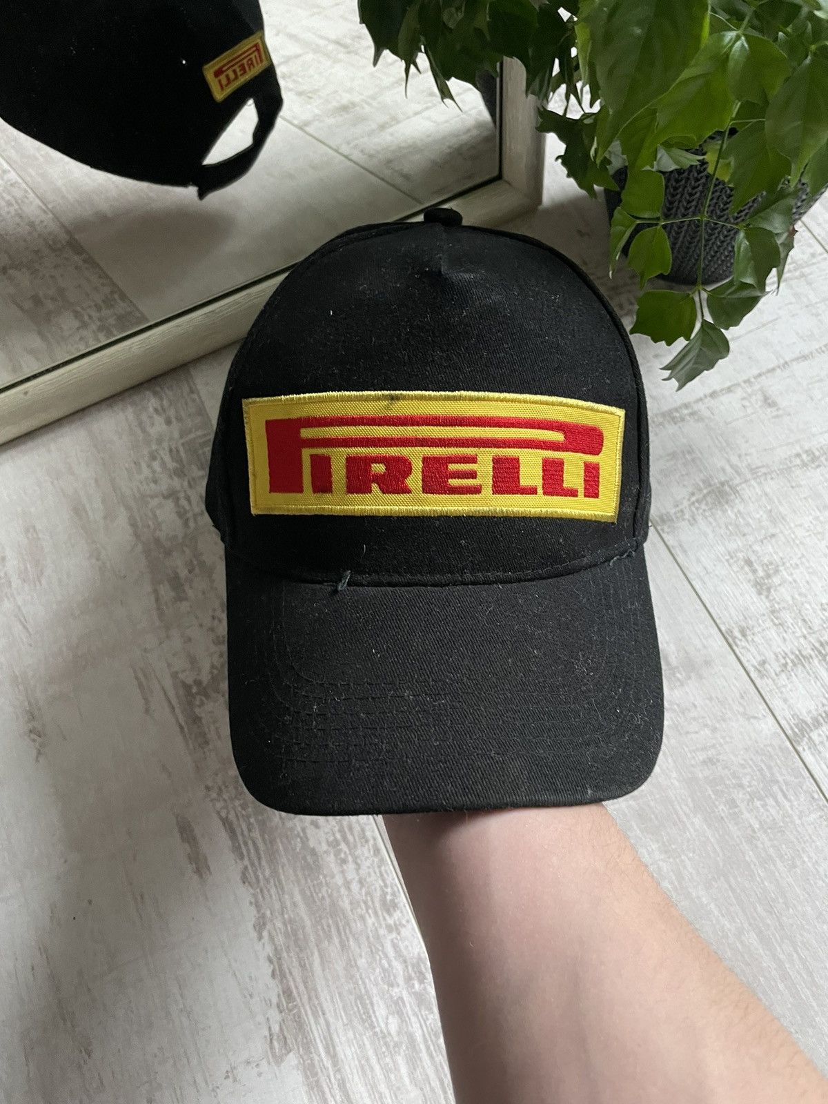Pirelli × Vintage 90’s Vintage Pirelli Racing Cap Y2K F1 Logo Hat VERY RARE Size ONE SIZE - 1 Thumbnail