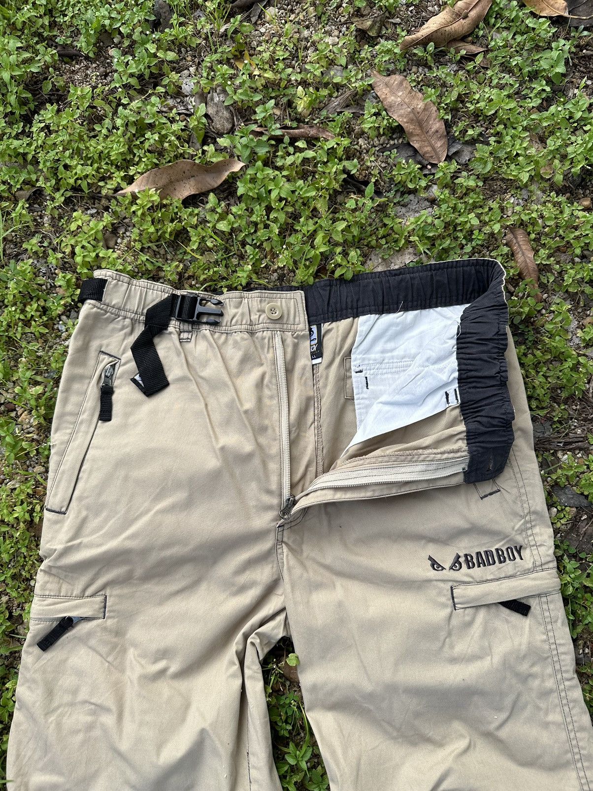 Hysteric Glamour Y2K VINTAGE BADBOY SPRINGWAIST BELT BAGGY PANTS Size US 34 / EU 50 - 10 Thumbnail