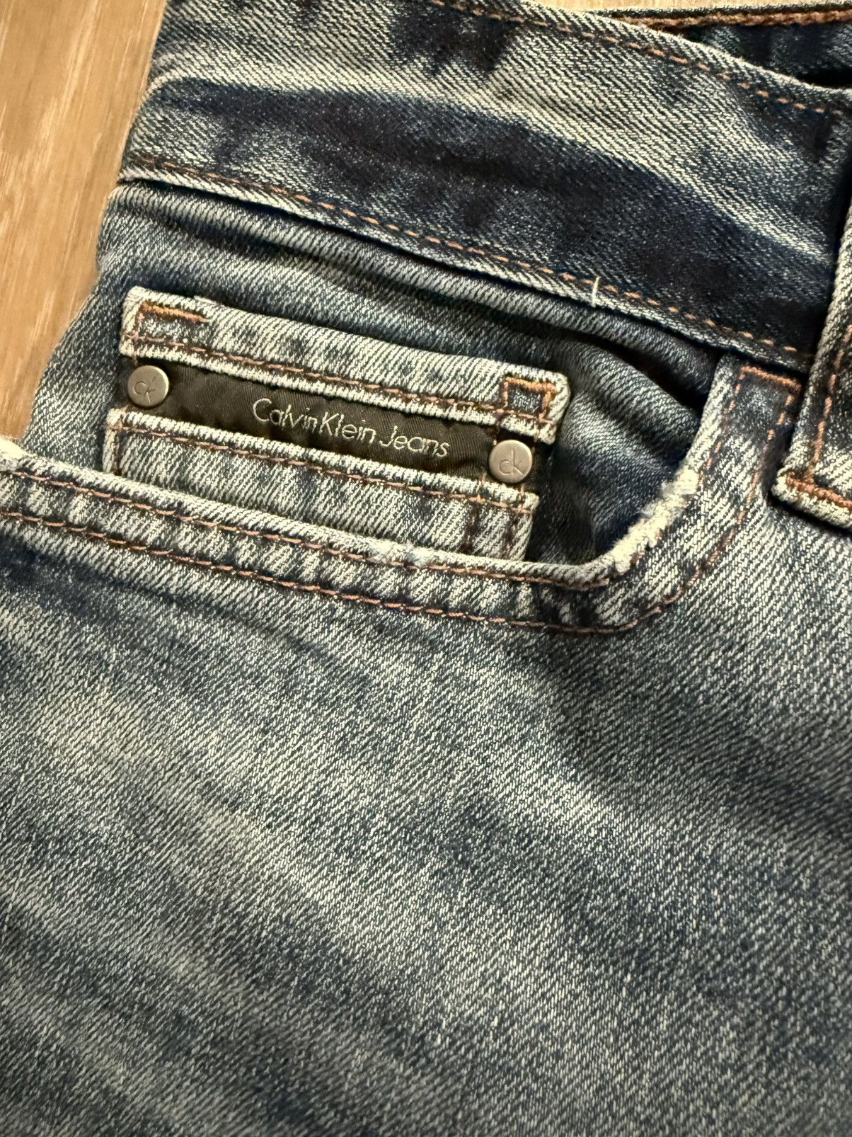 Calvin Klein Calvin Klein Slim Denim Jeans Size US 30 / EU 46 - 2 Thumbnail