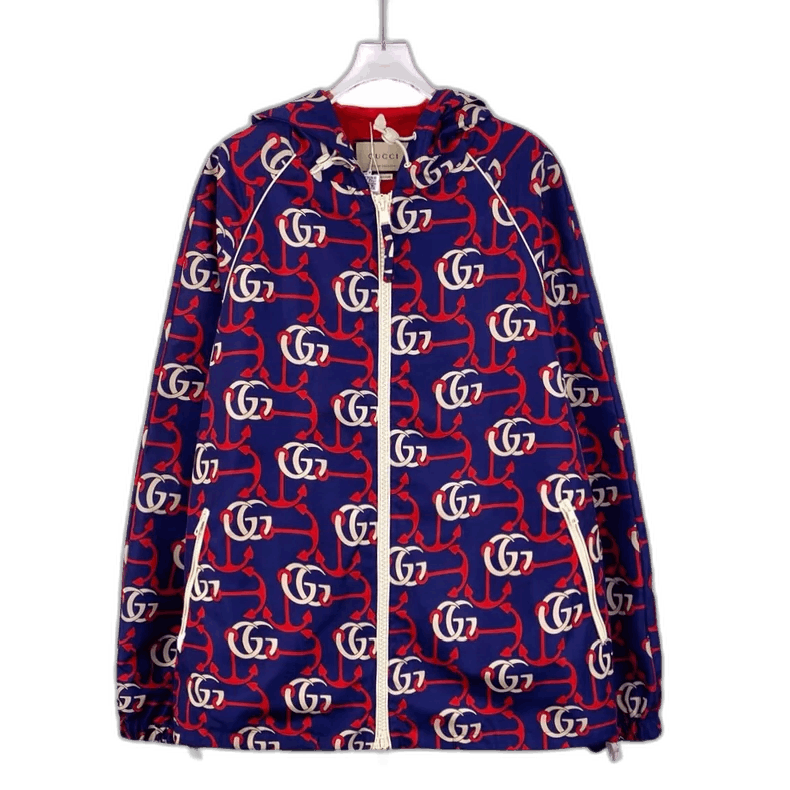 Gucci Gucci Colorful Logo Hooded Jacket Size US S / EU 44-46 / 1 - 1 Thumbnail