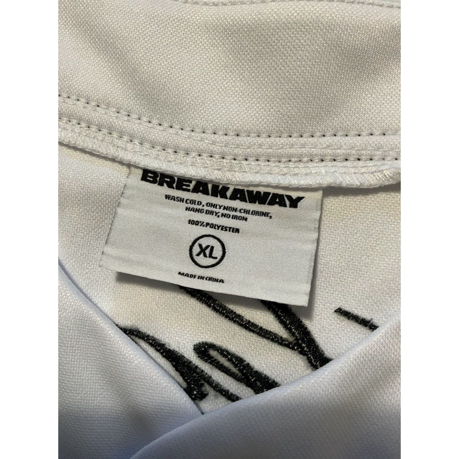 Vintage Breakaway Festival EDM Electronic Leave It All Behind 2023 Baseball Jersey White XL Mens Jersey Size US XL / EU 56 / 4 - 5 Thumbnail