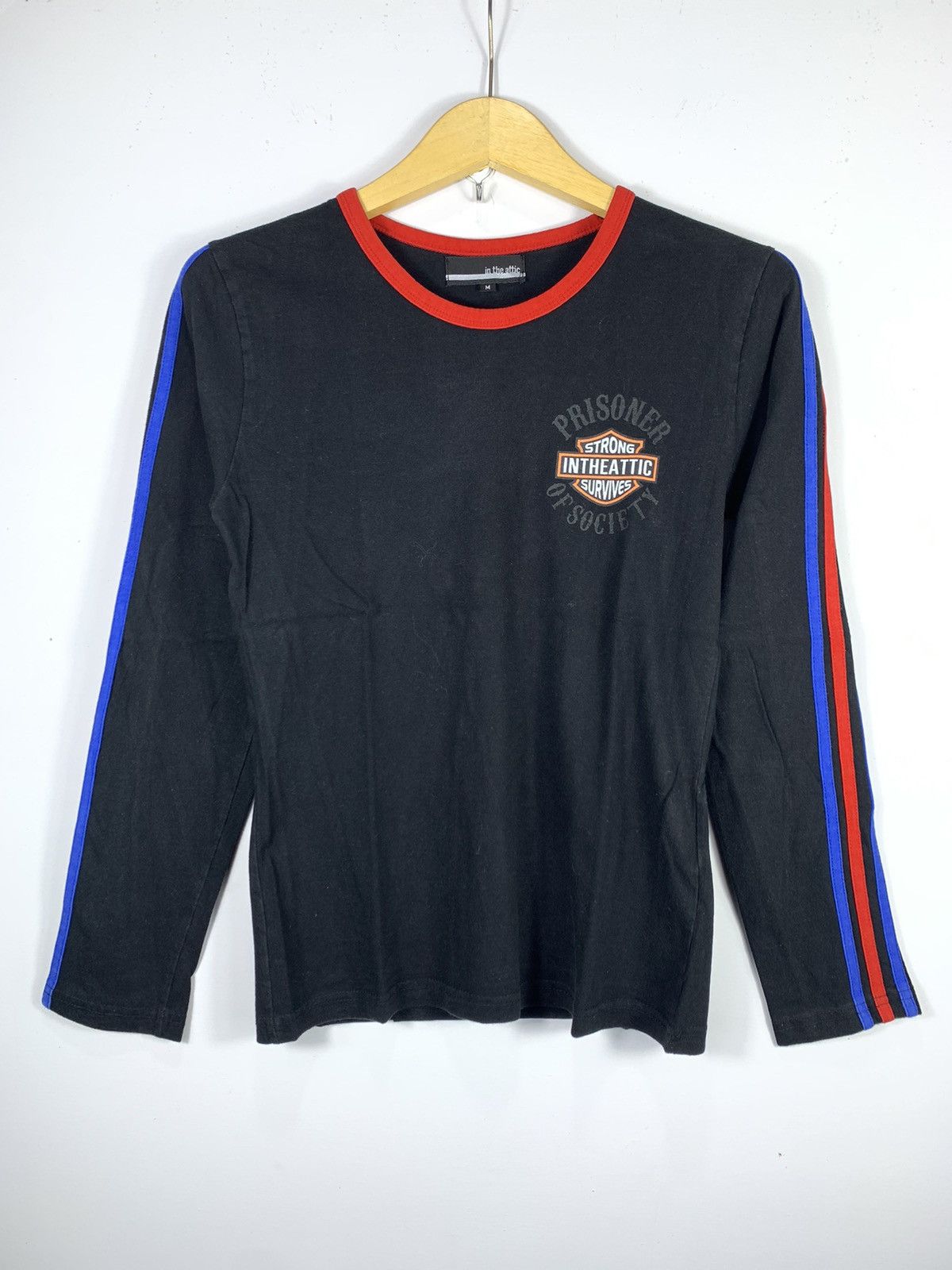 If Six Was Nine JAPANESE SICK IN THE ATTIC LONG SLEEVE HARLEY STYLE Size US M / EU 48-50 / 2 - 2 Thumbnail