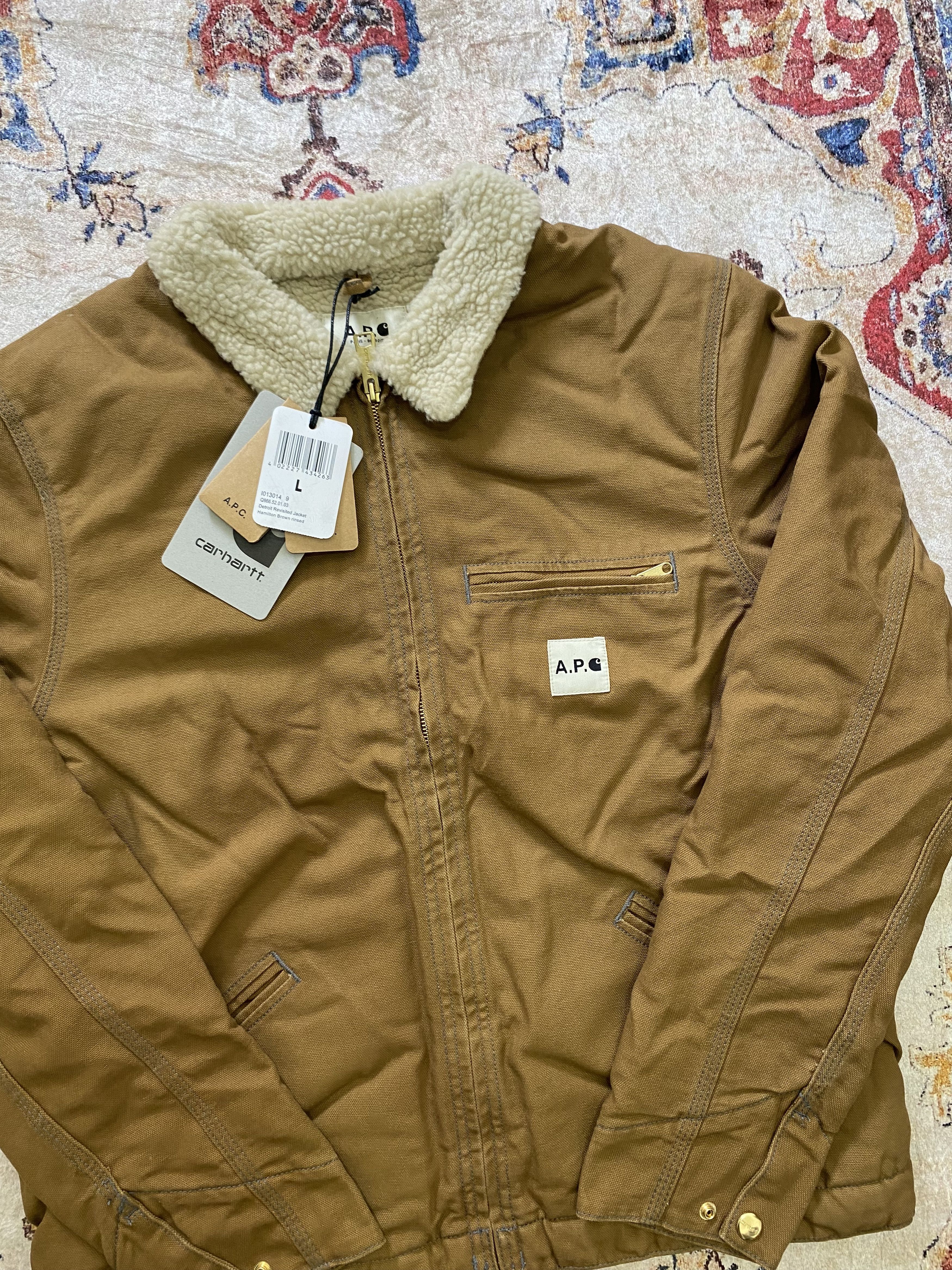 A.P.C. × Carhartt Wip Carhartt WIP x A.P.C. Detroit Revisited Jacket Size US L / EU 52-54 / 3 - 2 Thumbnail