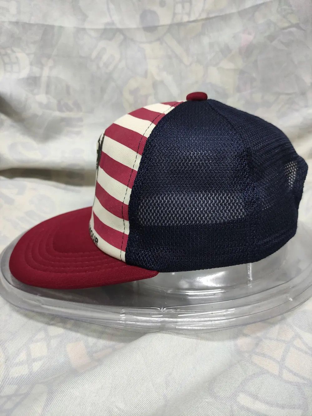 Hysteric Glamour JOEY HYSTERIC GLAMOUR AMERICAN FLAG GIRL TRUCKER CAP Size ONE SIZE - 3 Thumbnail