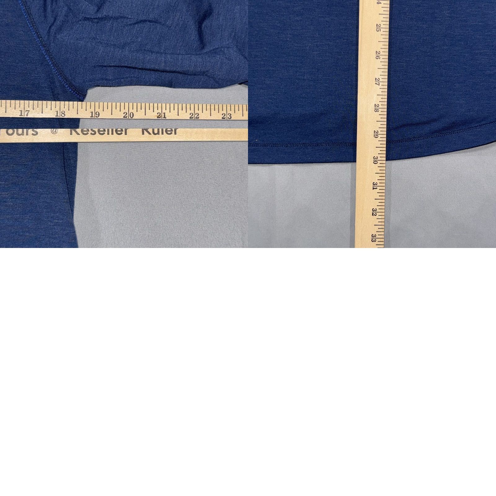 Vintage Paradox Merino Blend Pullover Mens M Blue 1/4 Zip Long Sleeve Base Layer Activewear Hiking Running Gym Training Walking Size US M / EU 48-50 / 2 - 8 Thumbnail
