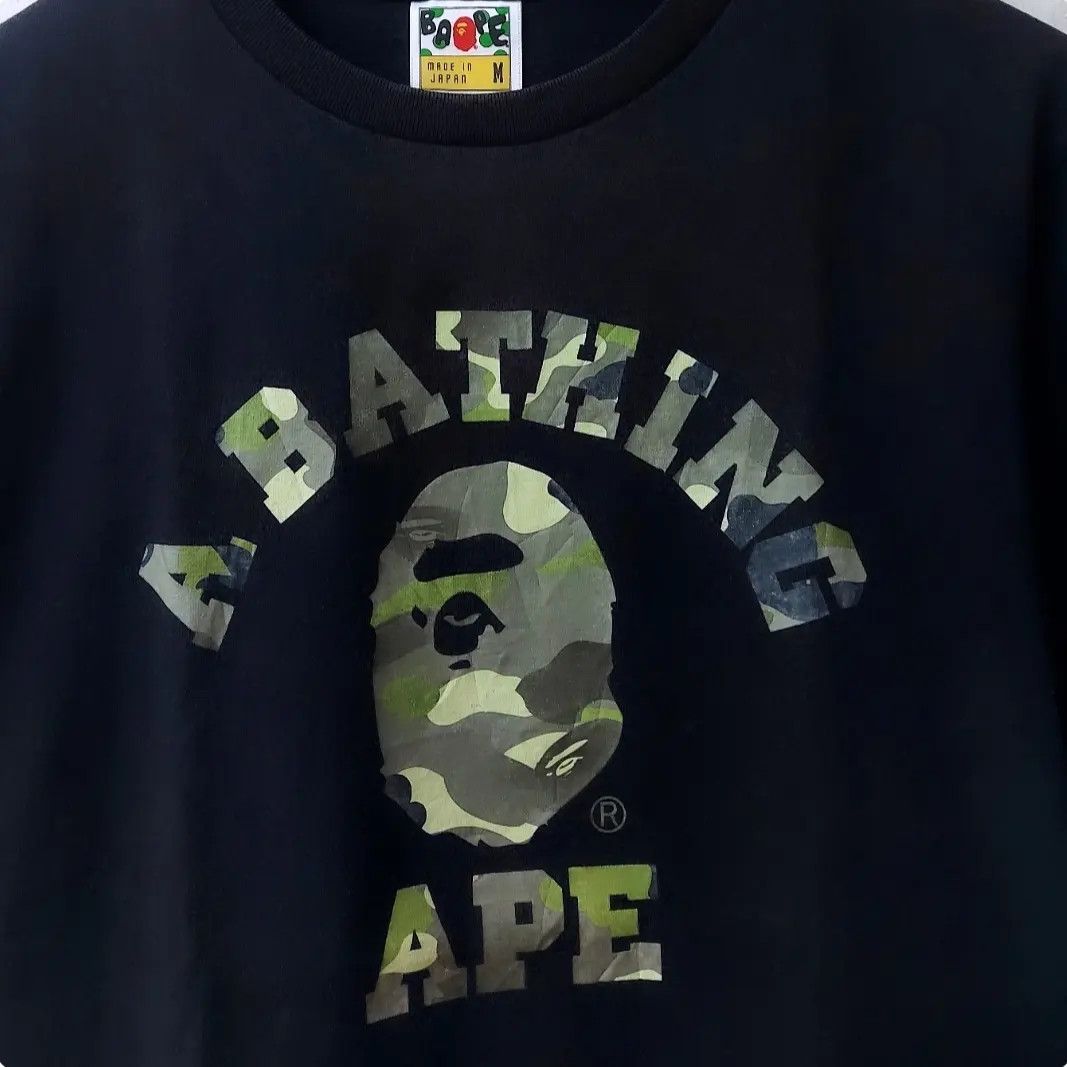 Bape BAPE Head Camo Tshirt Size US M / EU 48-50 / 2 - 3 Thumbnail