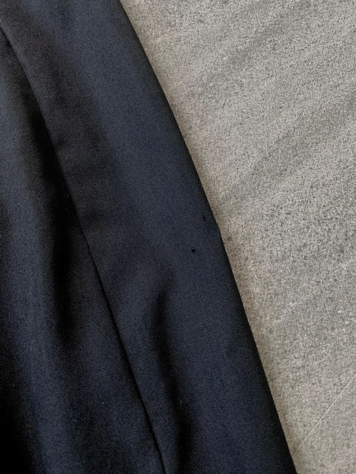 Yohji Yamamoto FREE TAX! SAMPLE Wool Contrast Blazer Jacket Size 48R - 14 Thumbnail