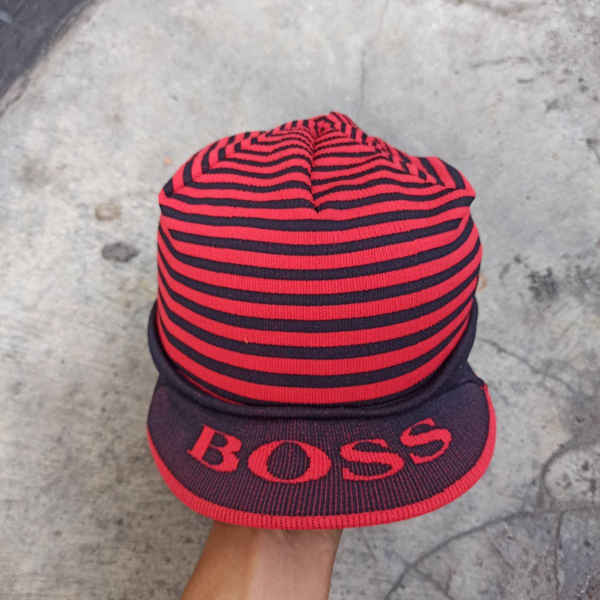 Hugo Boss × Solid and Striped Hugo boss outdoor beanie with visor Size ONE SIZE - 2 Thumbnail