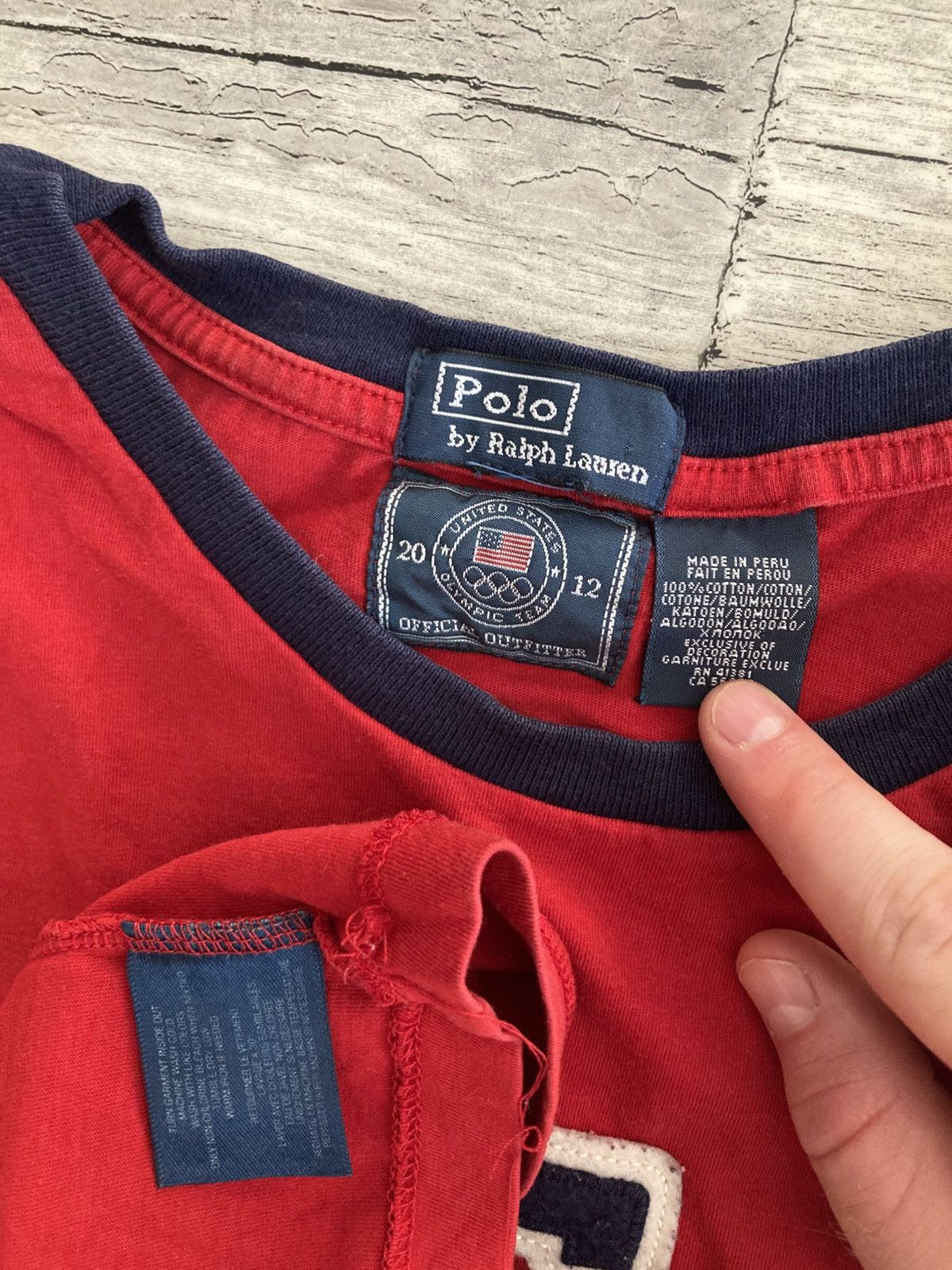 Ralph Lauren Polo Ralph lauren 2012 usa olympic team tee tshirt y2k drip Size US S / EU 44-46 / 1 - 8 Thumbnail