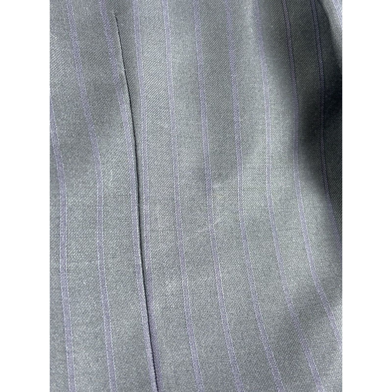 Ermenegildo Zegna Ermenegildo Zegna Sport Coat Mens 38 Blue Wool Regular Notch Lapel Four-Button Single-Breasted Jacket Coat Sports Button Up Size US XXS / EU 40 - 5 Thumbnail