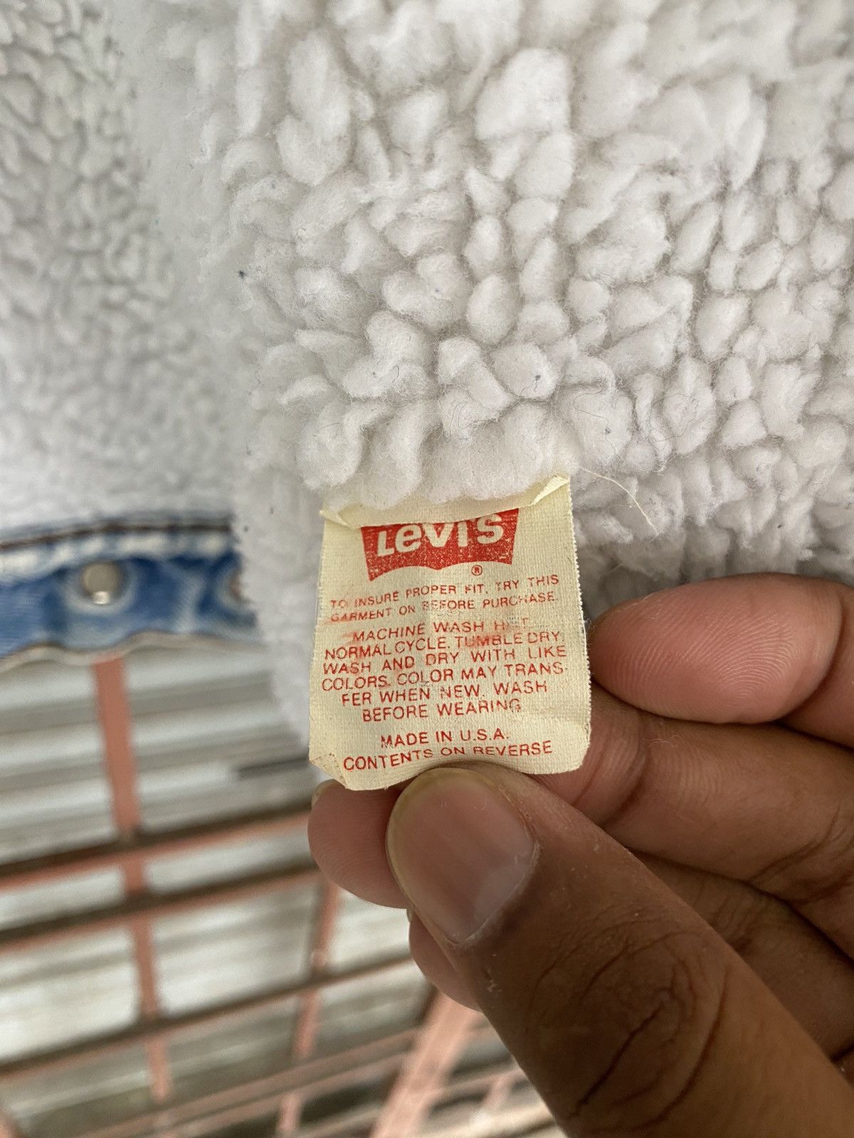 Levi's Vintage Levi's Denim Jacket Sherpa Lined Size M / US 6-8 / IT 42-44 - 11 Thumbnail