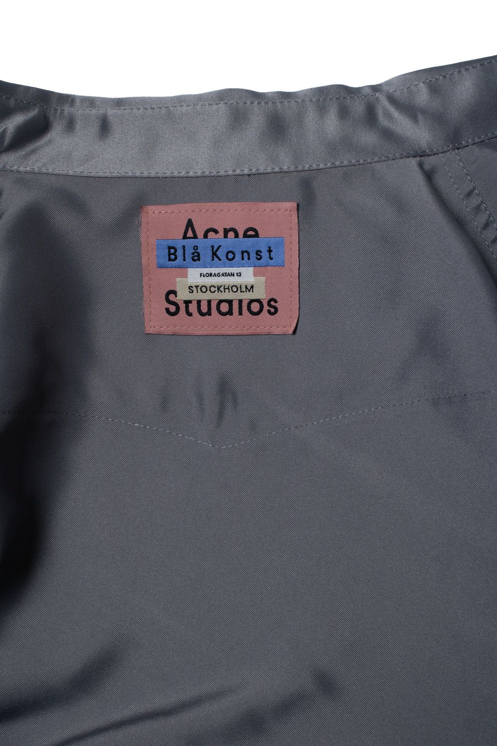 Acne Studios Acne studios, Satin western shirt in grey Size US L / EU 52-54 / 3 - 8 Thumbnail
