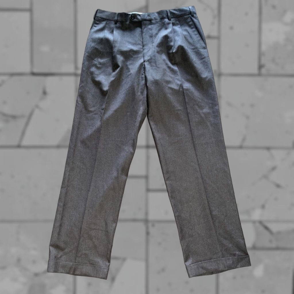 Kenzo VINTAGE Enzo Mantovani Dress Pants Mens Brown 36 x 32 Men Regular Department Clothing Size US 36 / EU 52 - 1 Thumbnail