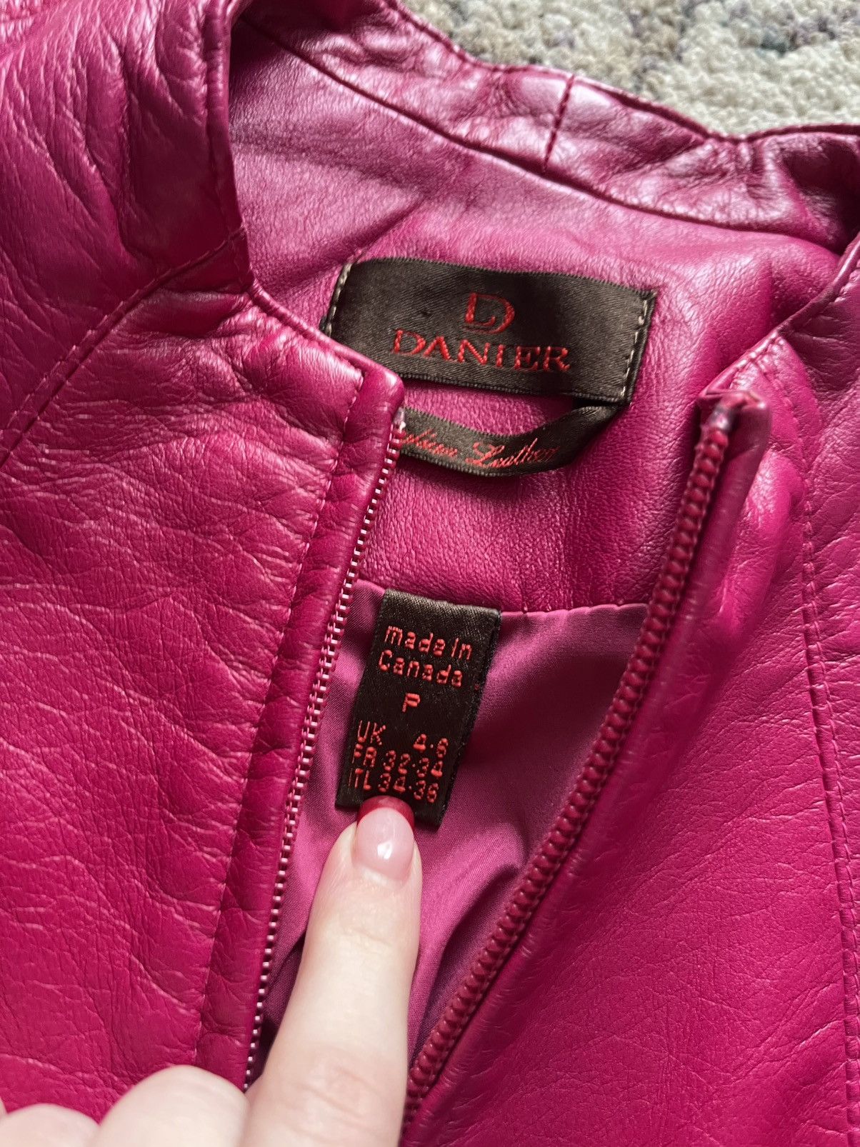 Danier Vintage Danier Pink Jacket Size S / US 4 / IT 40 - 4 Thumbnail