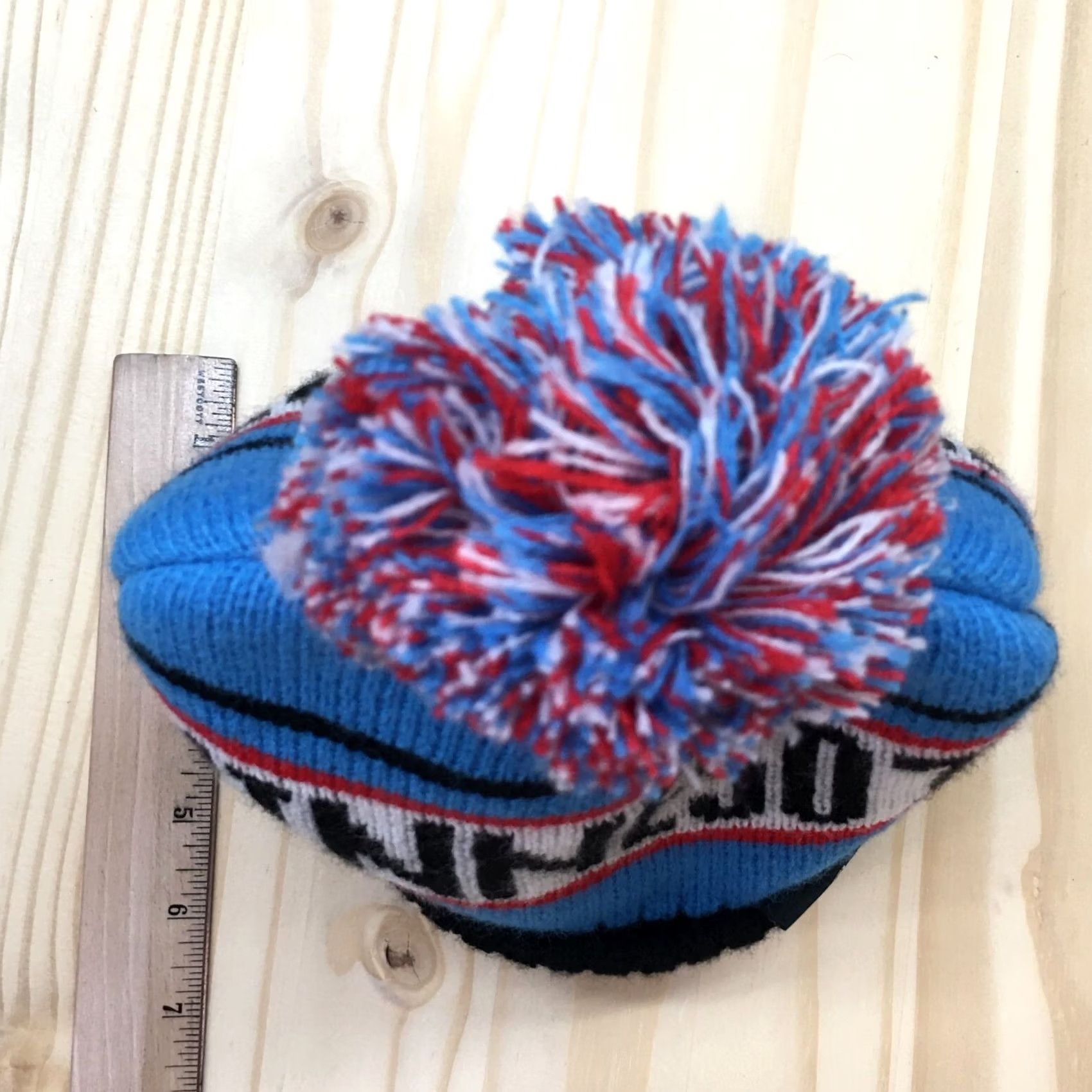 Twins Minnesota Twins Pompom Beanie Hat Mens Blue Red OS Cuff Knitted Caribou Coffee Size ONE SIZE - 3 Thumbnail