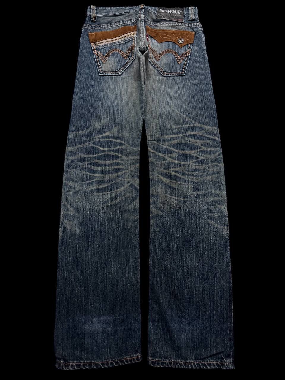 MADE IN JAPAN Exlusive Vintage Edwin Insane Faded Distressed