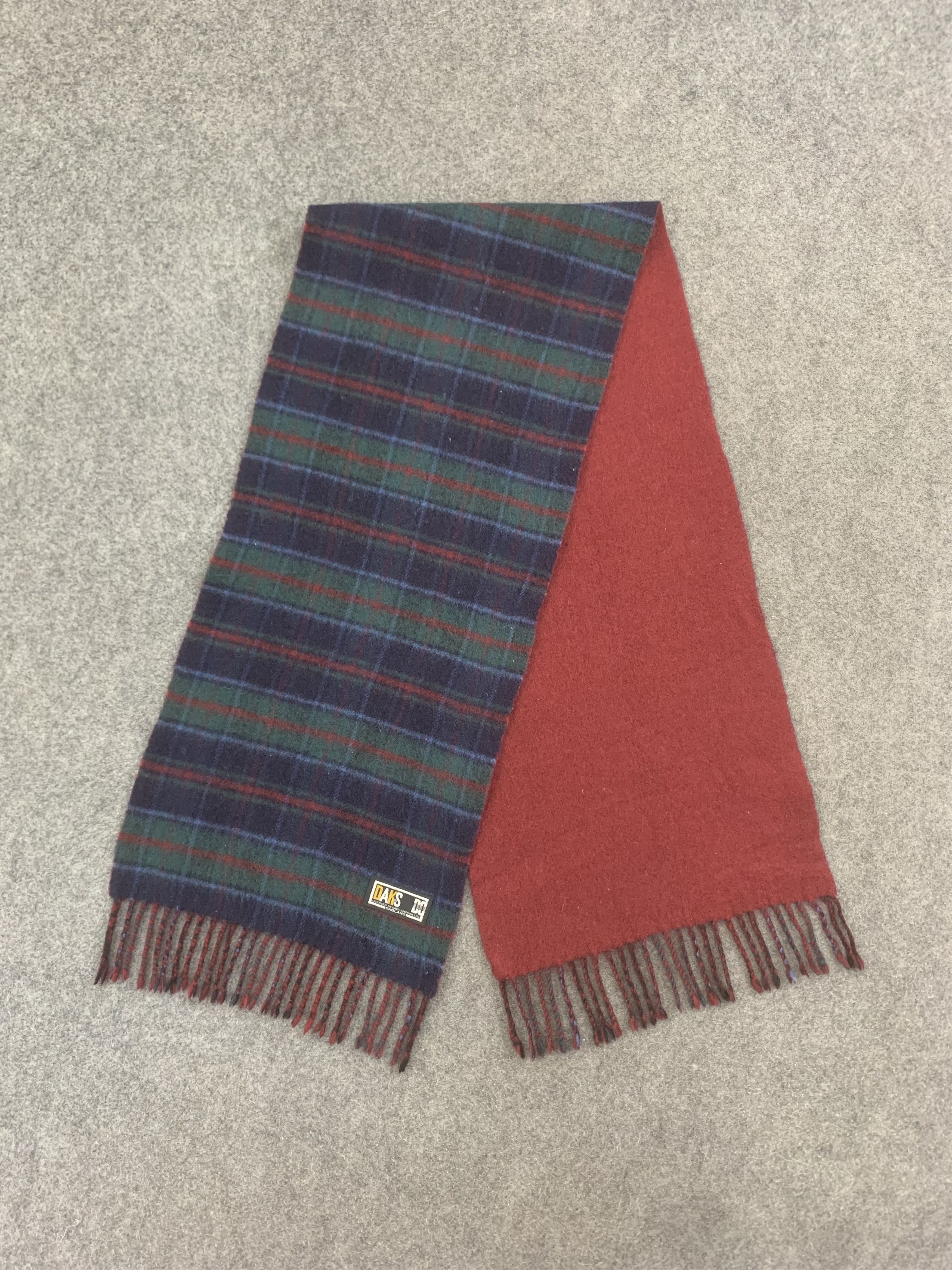 DAKS DAKS Scarf Wool Muffler Neck Wrap BL9241 Size ONE SIZE - 4 Thumbnail
