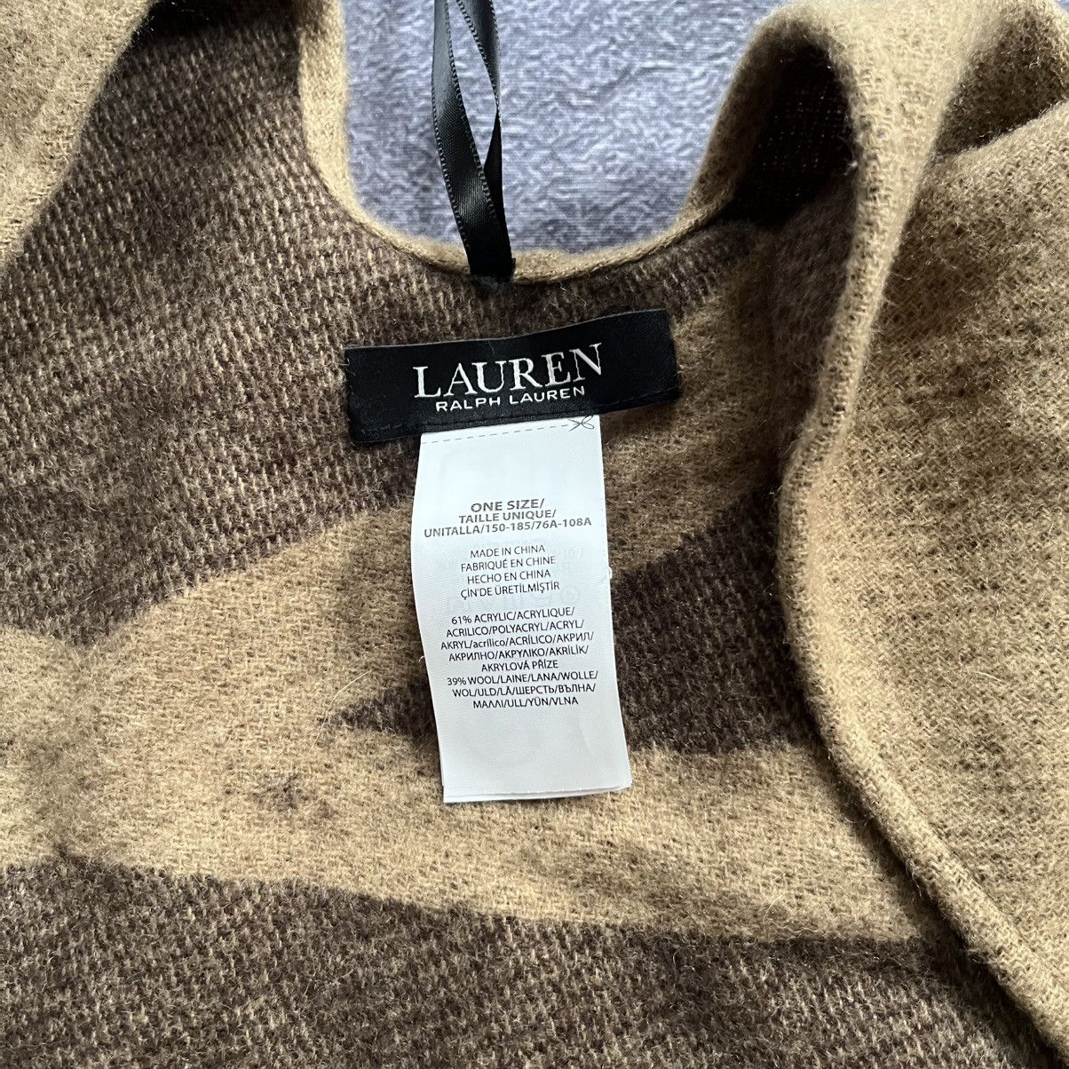 Ralph Lauren Women’s Wool Poncho / Cape LAUREN Ralph Lauren One Size Size ONE SIZE - 6 Thumbnail