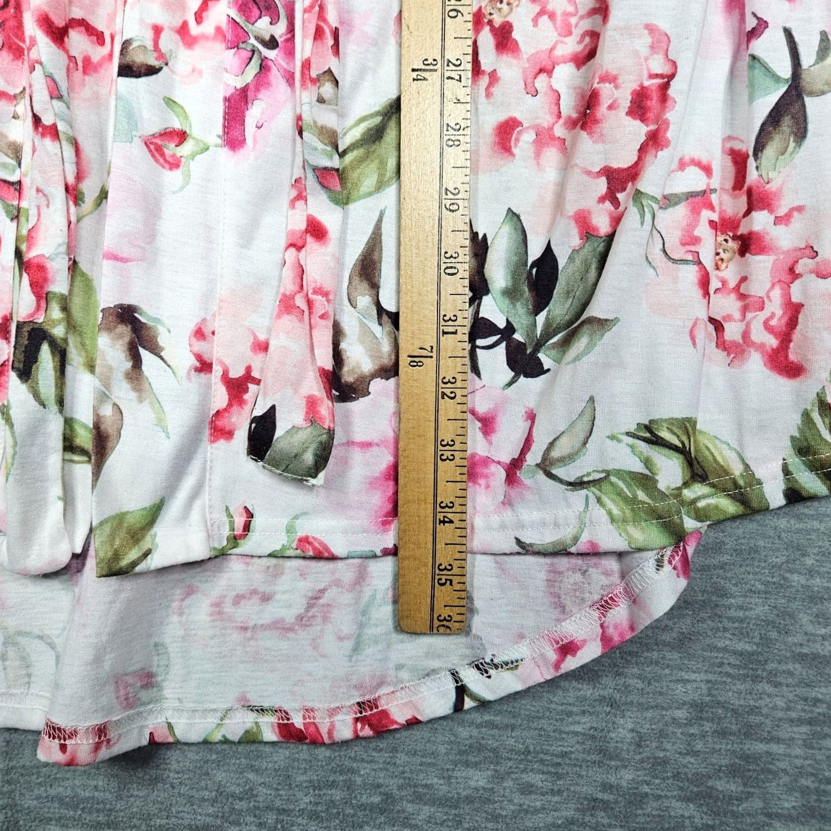 Show Me Your MuMu Show Me Your MuMu Women's Floral Kimono Robe OS Pink Size ONE SIZE - 4 Thumbnail