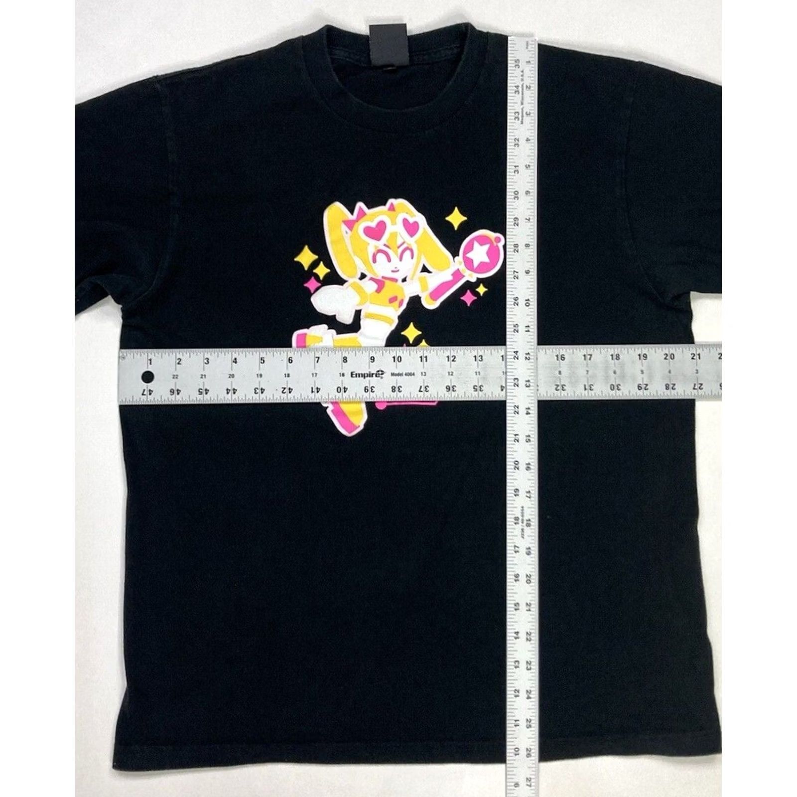Vintage VINTAGE Y2KYLE Starry Girl Graphic T-shirt Men LARGE Black Short Sleeve Crew Neck Cotton Logo All Seasons Size US L / EU 52-54 / 3 - 6 Thumbnail