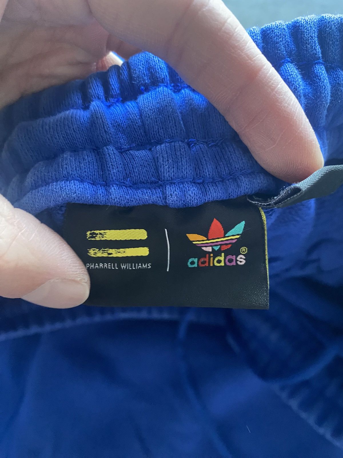 Humanrace Adidas Pharrell Humanrace Blue Sweatpants Size US 34 / EU 50 - 3 Thumbnail