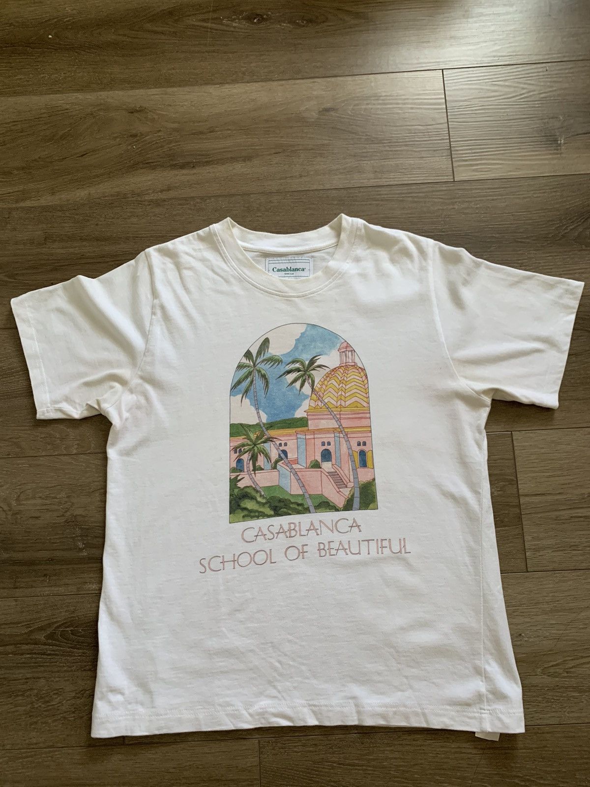 Casablanca Casablanca “School of Beautiful” Graphic Tee Size US S / EU 44-46 / 1 - 1 Thumbnail
