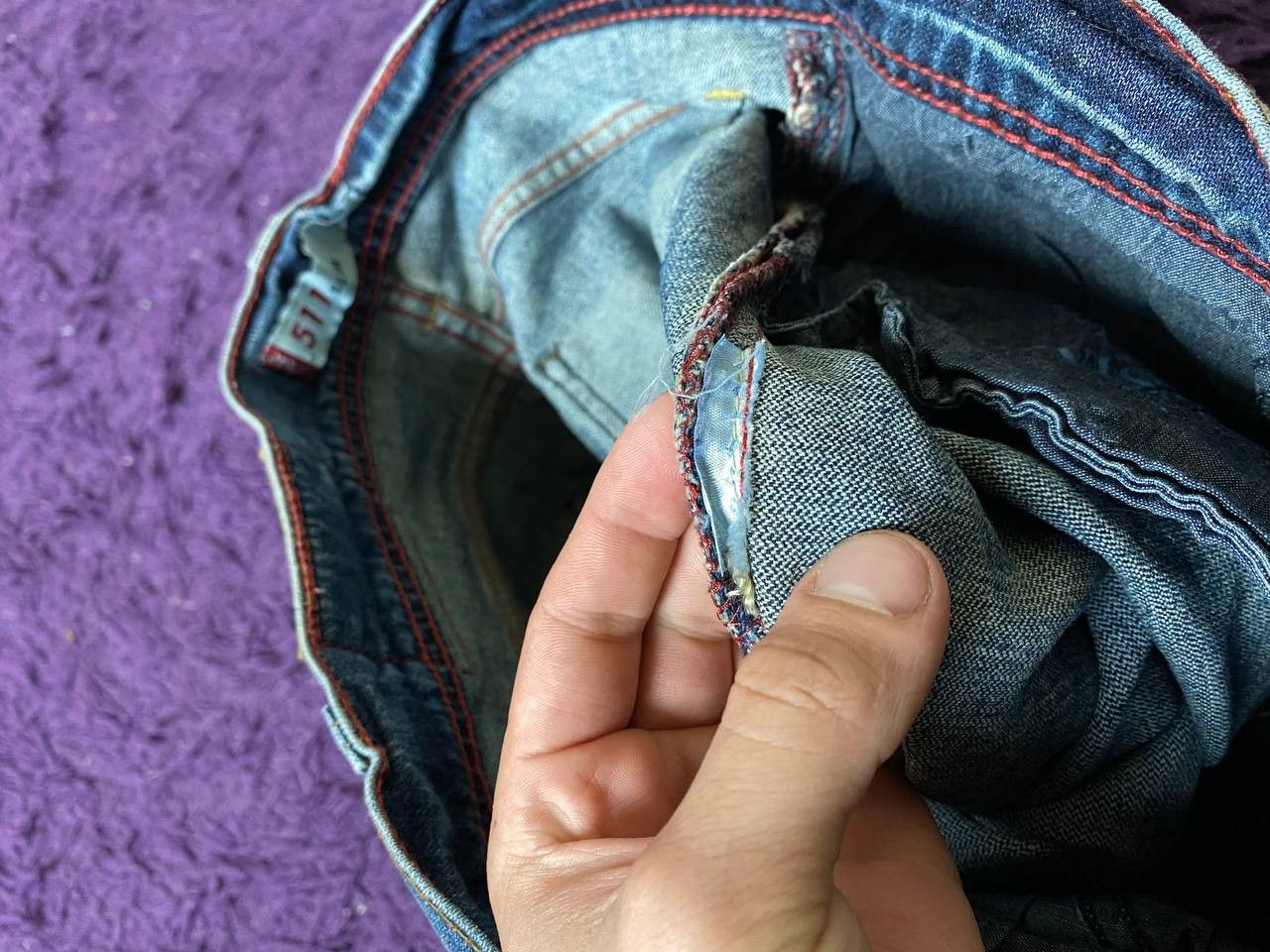Levi's Vintage Levi's 511 Slim Denim Jeans Size 32" / US 10 / IT 46 - 15 Thumbnail