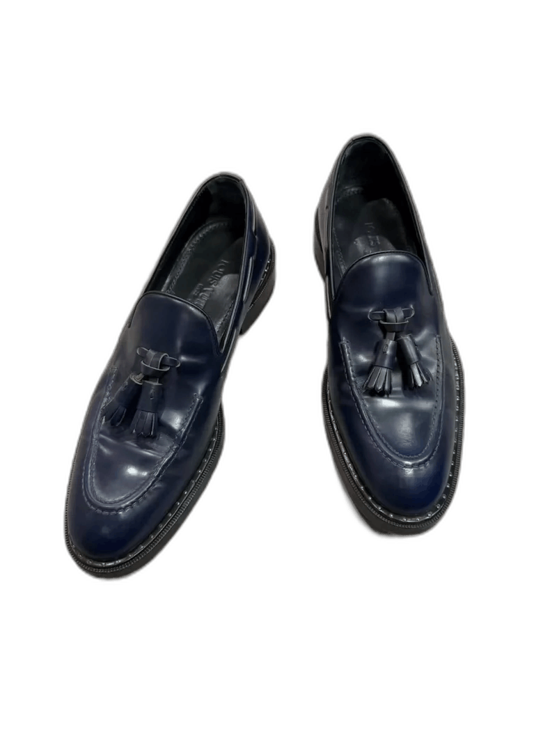 Louis Vuitton Blue Leather Shoes with Tassels-yf Size US 6.5 / EU 39-40 - 1 Thumbnail
