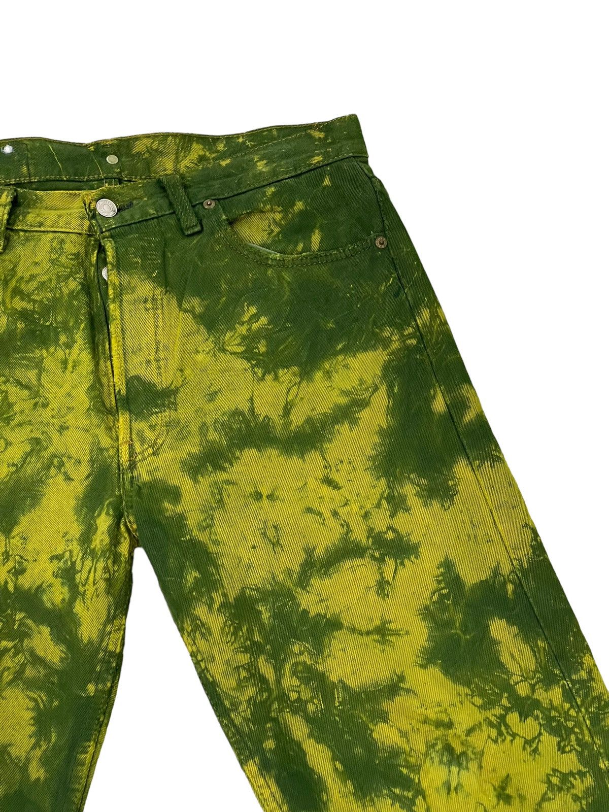 Levi's Made & Crafted Vtg 90s Levi’s 501xx USA Tie Dye Regular 7🟦7 Size US 34 / EU 50 - 8 Thumbnail