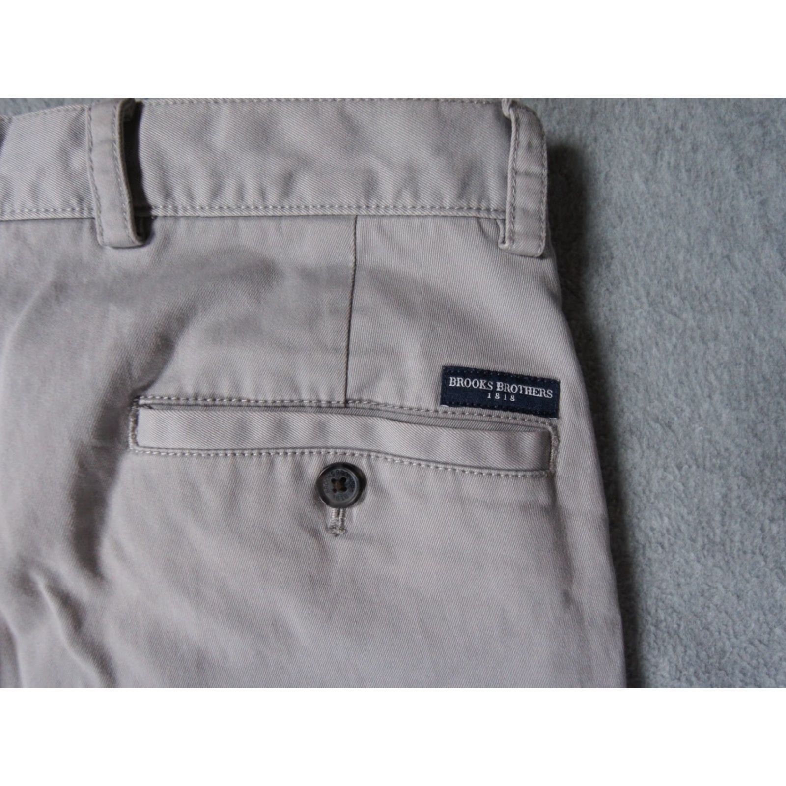 Brooks Brothers Brooks Brothers Pants Mens 32x29 Gray Chino Clark Fit Stretch Preppy Business Size US 32 / EU 48 - 5 Thumbnail