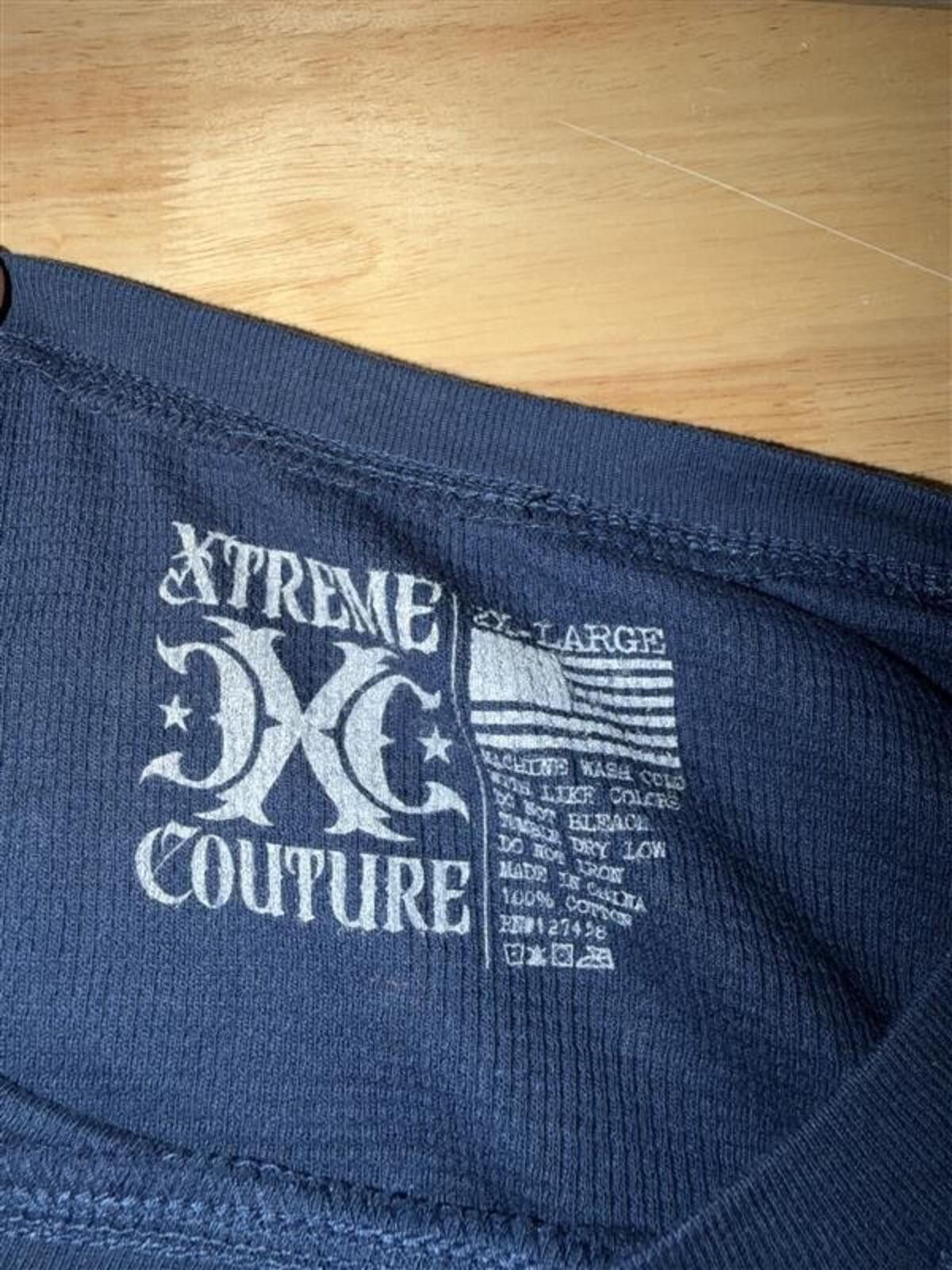 Other Xtreme Couture Long Sleeve Thermal Shirt XXL Y2K MMA Size US XXL / EU 58 / 5 - 5 Thumbnail