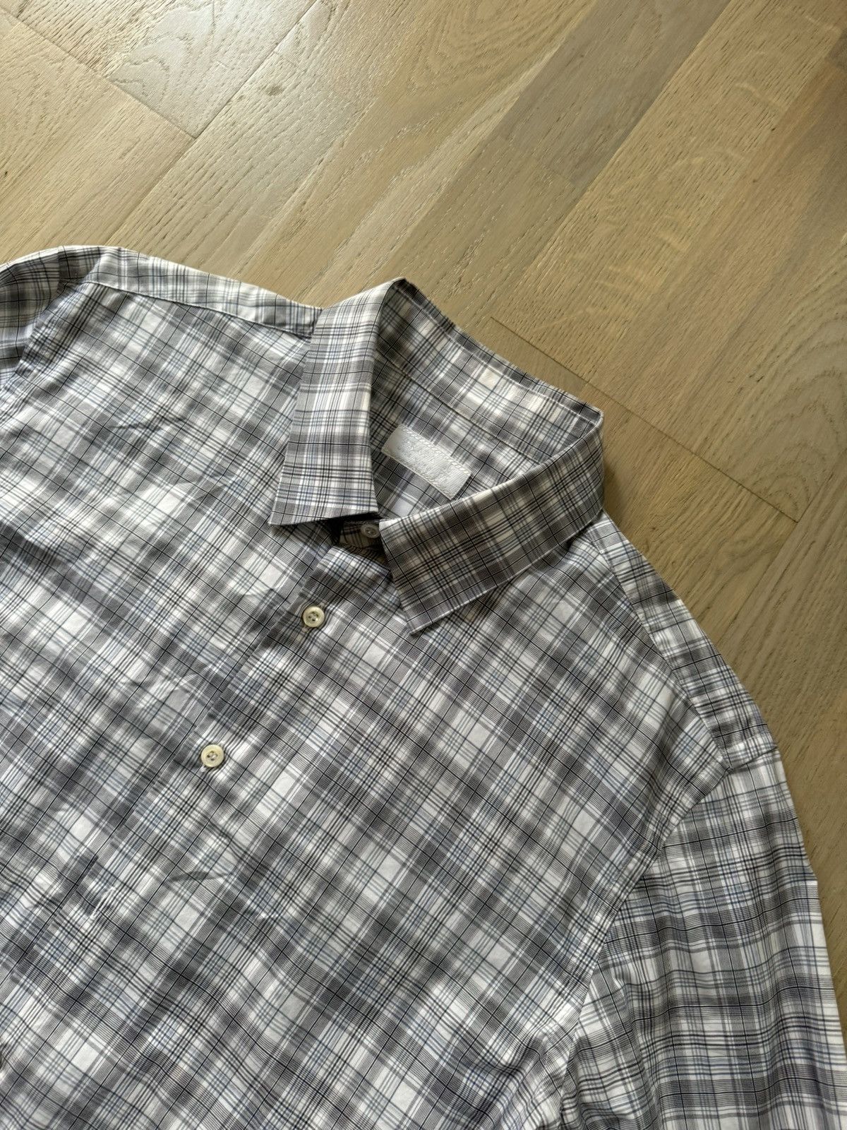Prada PRADA men shirt STUDY REAL TAPE MEASUREMENTS IN PHOTOS CAREF Size US L / EU 52-54 / 3 - 1 Thumbnail