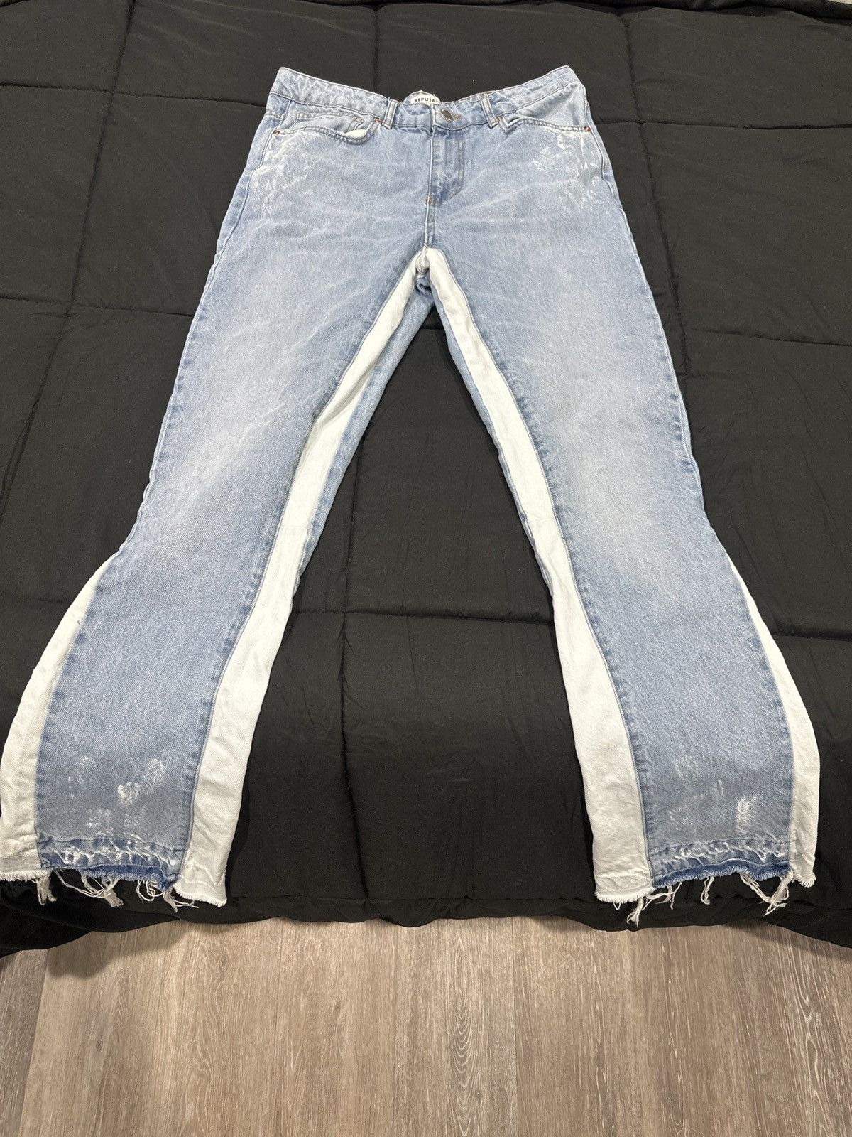 Reputation Studios Reputation Flare Jeans Size US 32 / EU 48 - 1 Thumbnail